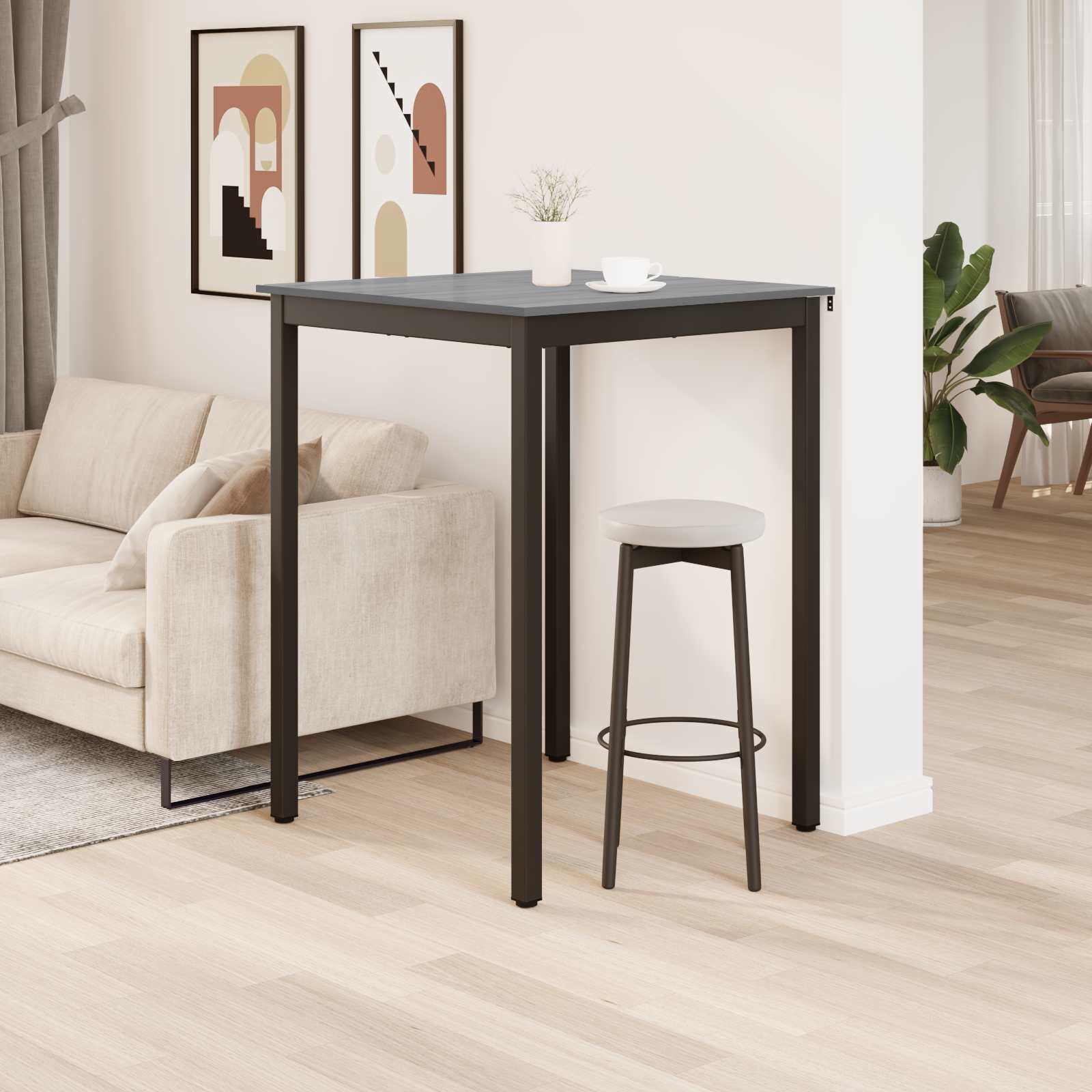 Staande Bartafel Bewerkt hout is nu te koop bij PeponiXL, paradijselijk wonen!