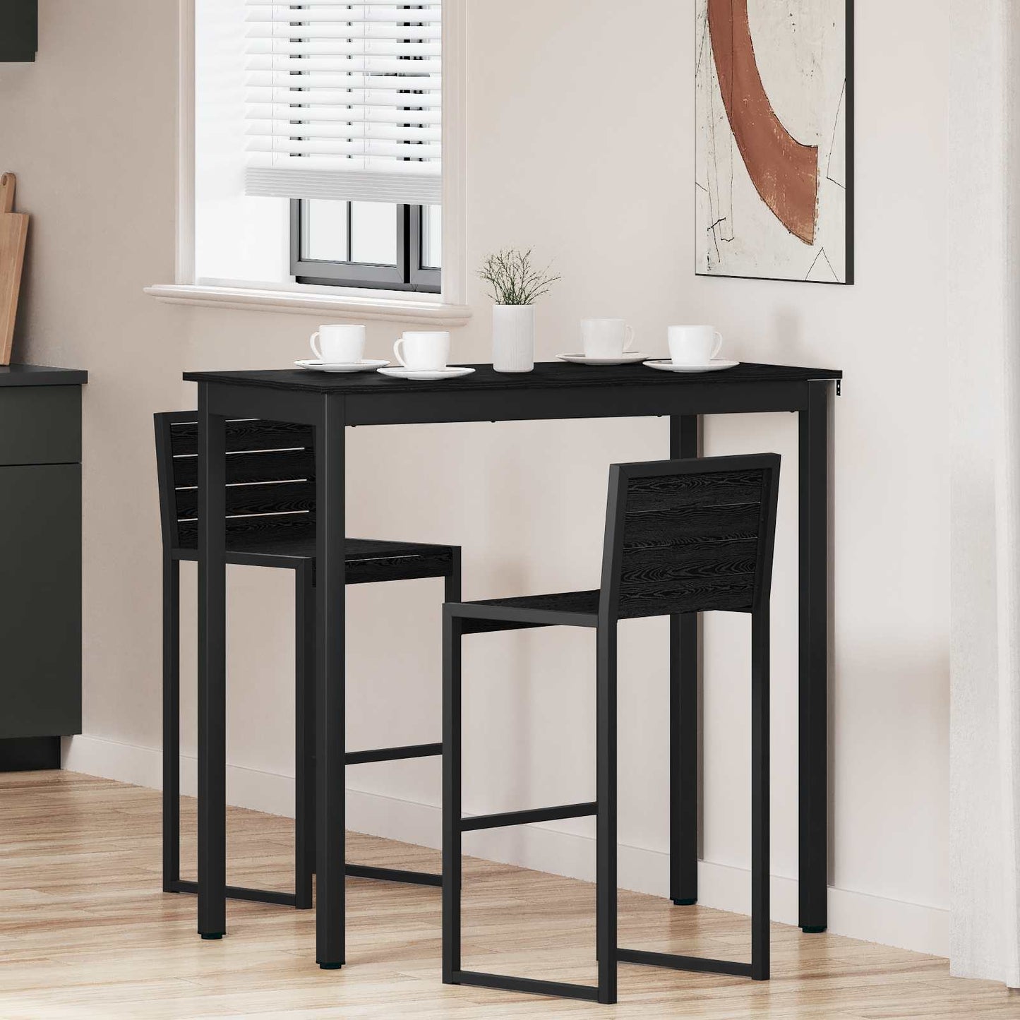 Staande Bartafel Bewerkt hout is nu te koop bij PeponiXL, paradijselijk wonen!