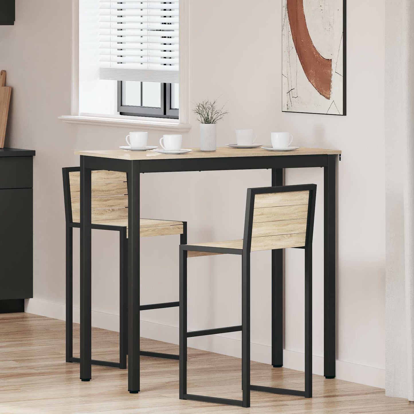 Staande Bartafel Bewerkt hout is nu te koop bij PeponiXL, paradijselijk wonen!