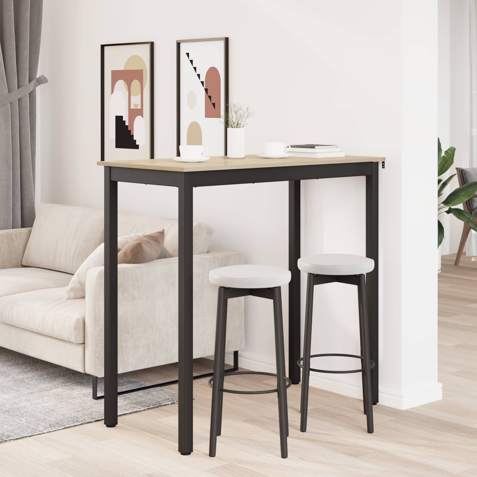 Staande Bartafel Bewerkt hout is nu te koop bij PeponiXL, paradijselijk wonen!