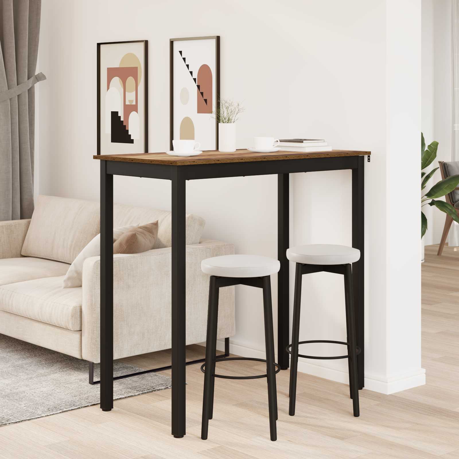 Staande Bartafel Bewerkt hout is nu te koop bij PeponiXL, paradijselijk wonen!