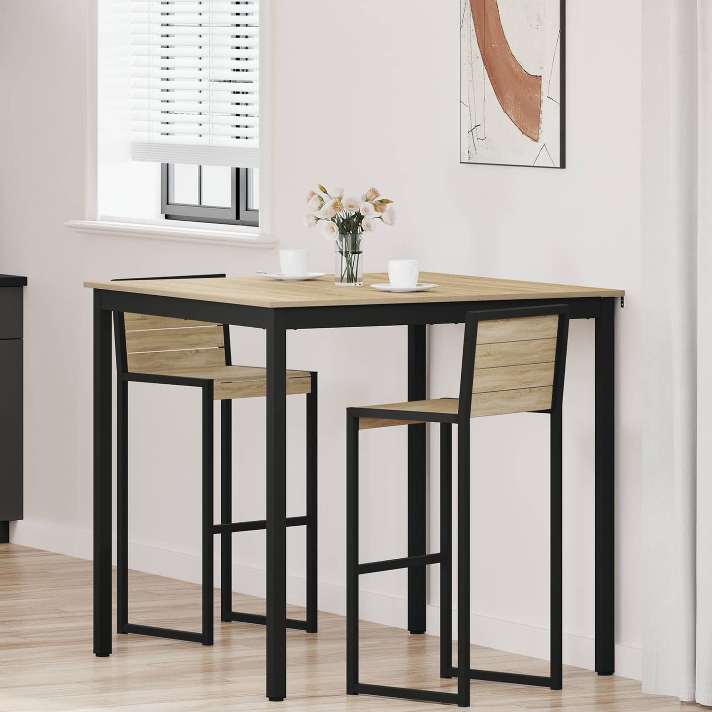 Staande Bartafel Bewerkt hout is nu te koop bij PeponiXL, paradijselijk wonen!