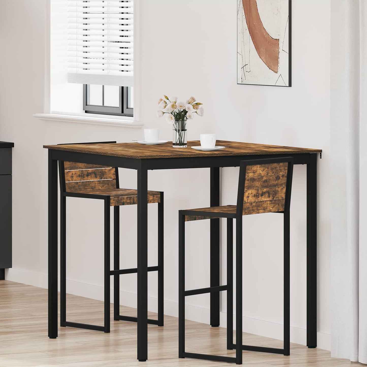 Staande Bartafel Bewerkt hout is nu te koop bij PeponiXL, paradijselijk wonen!