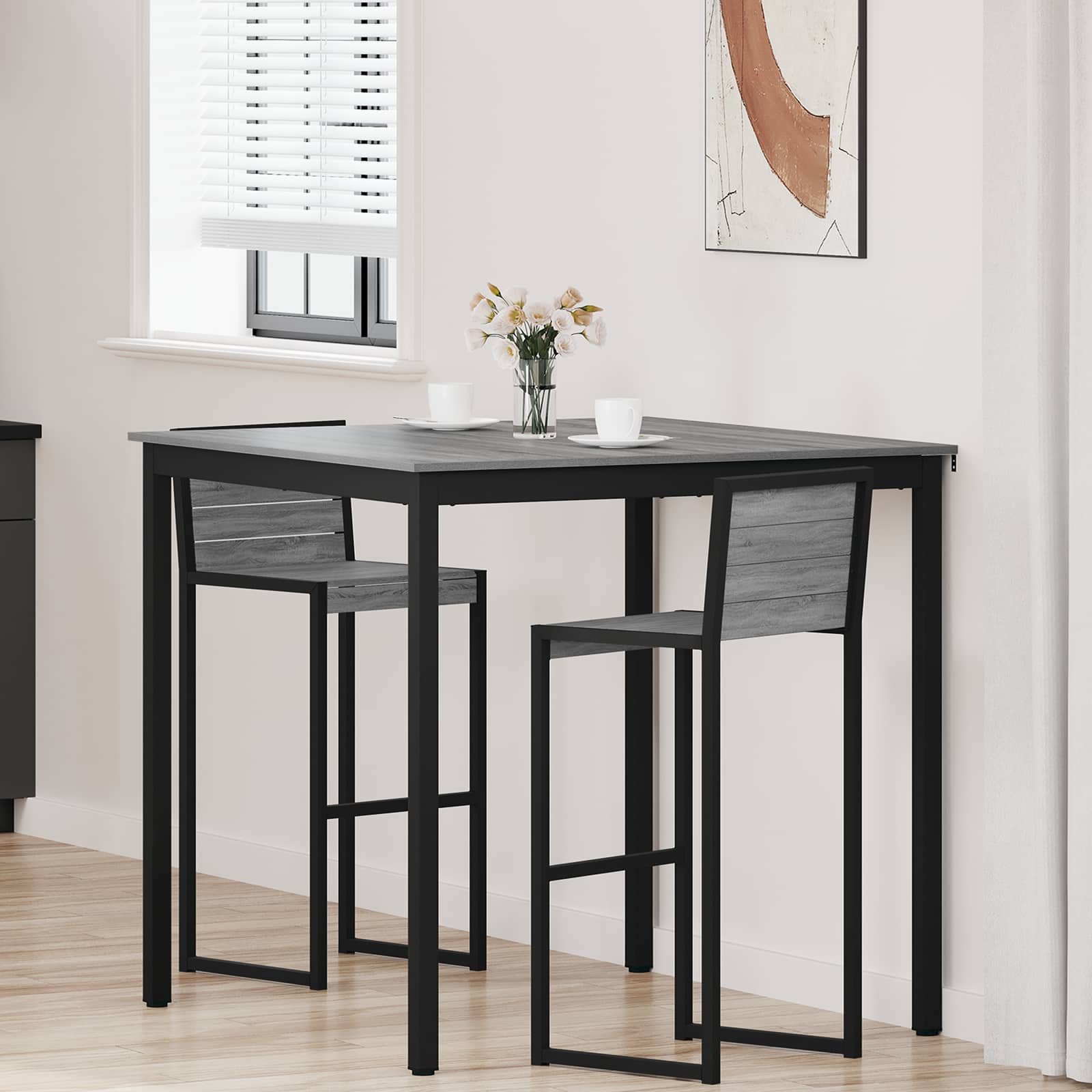 Staande Bartafel Bewerkt hout is nu te koop bij PeponiXL, paradijselijk wonen!