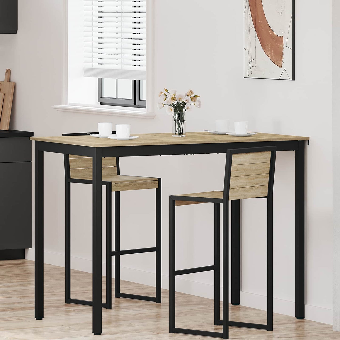Staande Bartafel Bewerkt hout is nu te koop bij PeponiXL, paradijselijk wonen!