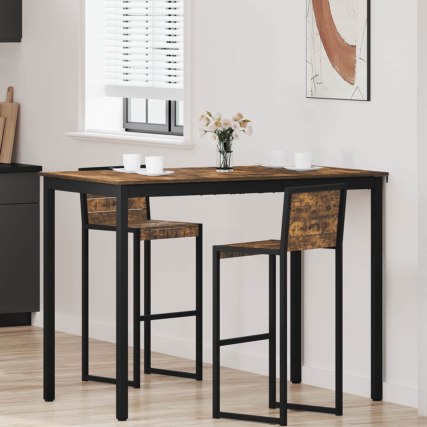 Staande Bartafel Bewerkt hout is nu te koop bij PeponiXL, paradijselijk wonen!