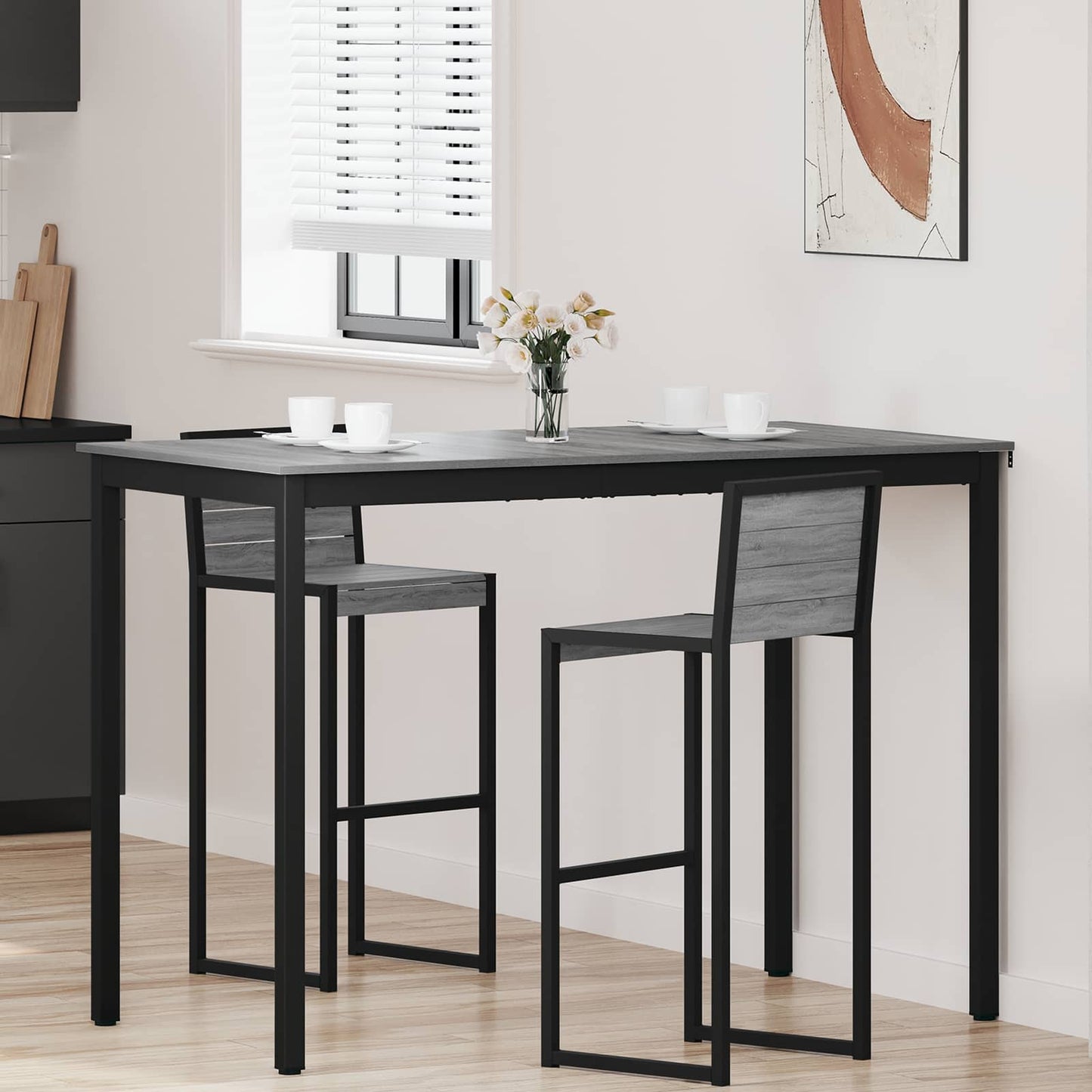 Staande Bartafel Bewerkt hout is nu te koop bij PeponiXL, paradijselijk wonen!