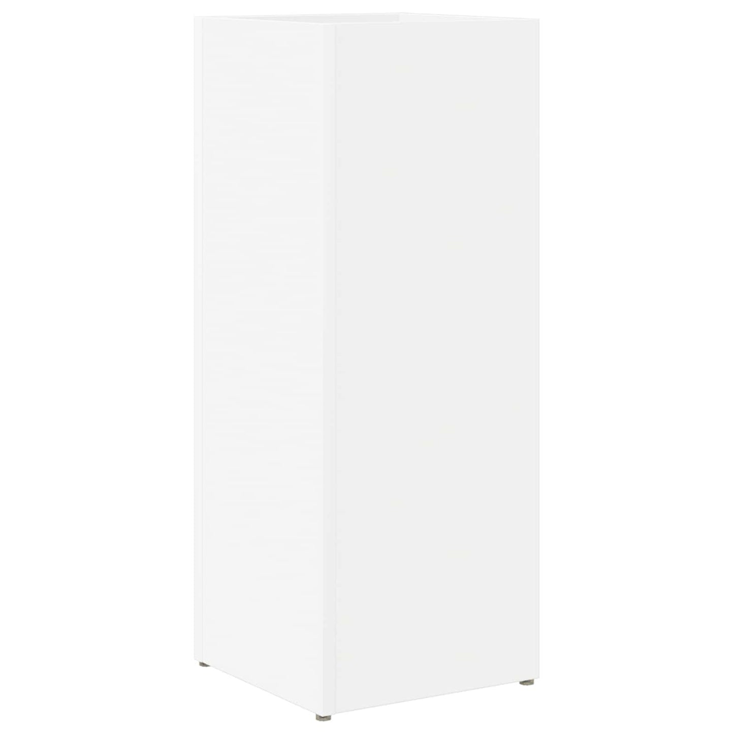 Paraplu Standaard met opslag Wit 25 x 24,5 x 64 cm Bewerkt hout is nu te koop bij PeponiXL, paradijselijk wonen!