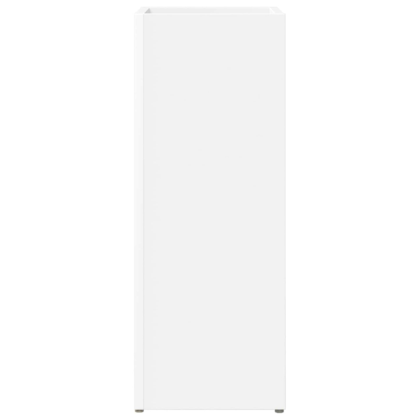 Paraplu Standaard met opslag Wit 25 x 24,5 x 64 cm Bewerkt hout is nu te koop bij PeponiXL, paradijselijk wonen!