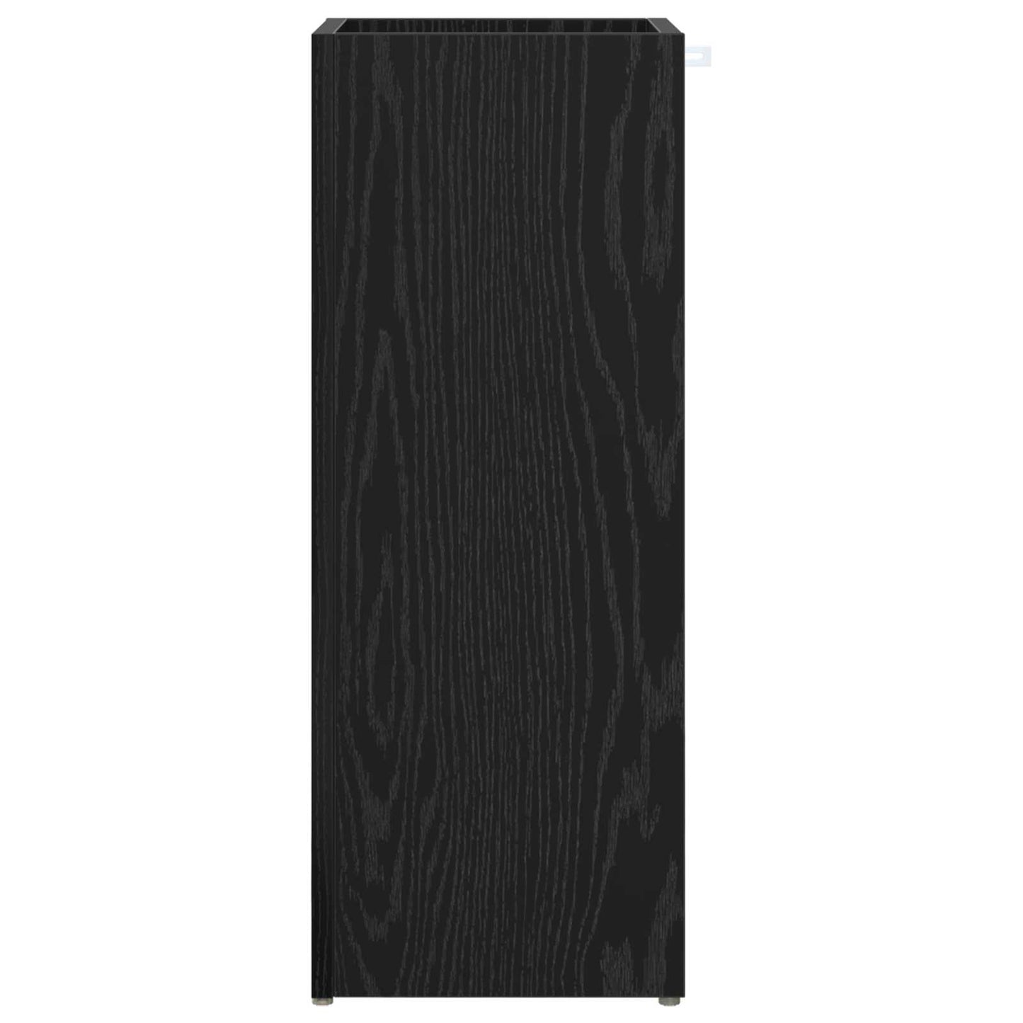 Paraplu Standaard Zwart Eiken 25 x 24,5 x 64 cm Bewerkt hout is nu te koop bij PeponiXL, paradijselijk wonen!