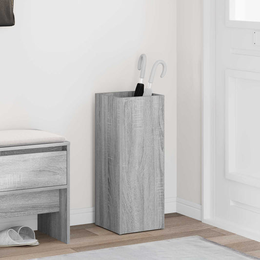 Paraplu Standaard Grijs Sonoma 25 x 24,5 x 64 cm Bewerkt hout is nu te koop bij PeponiXL, paradijselijk wonen!