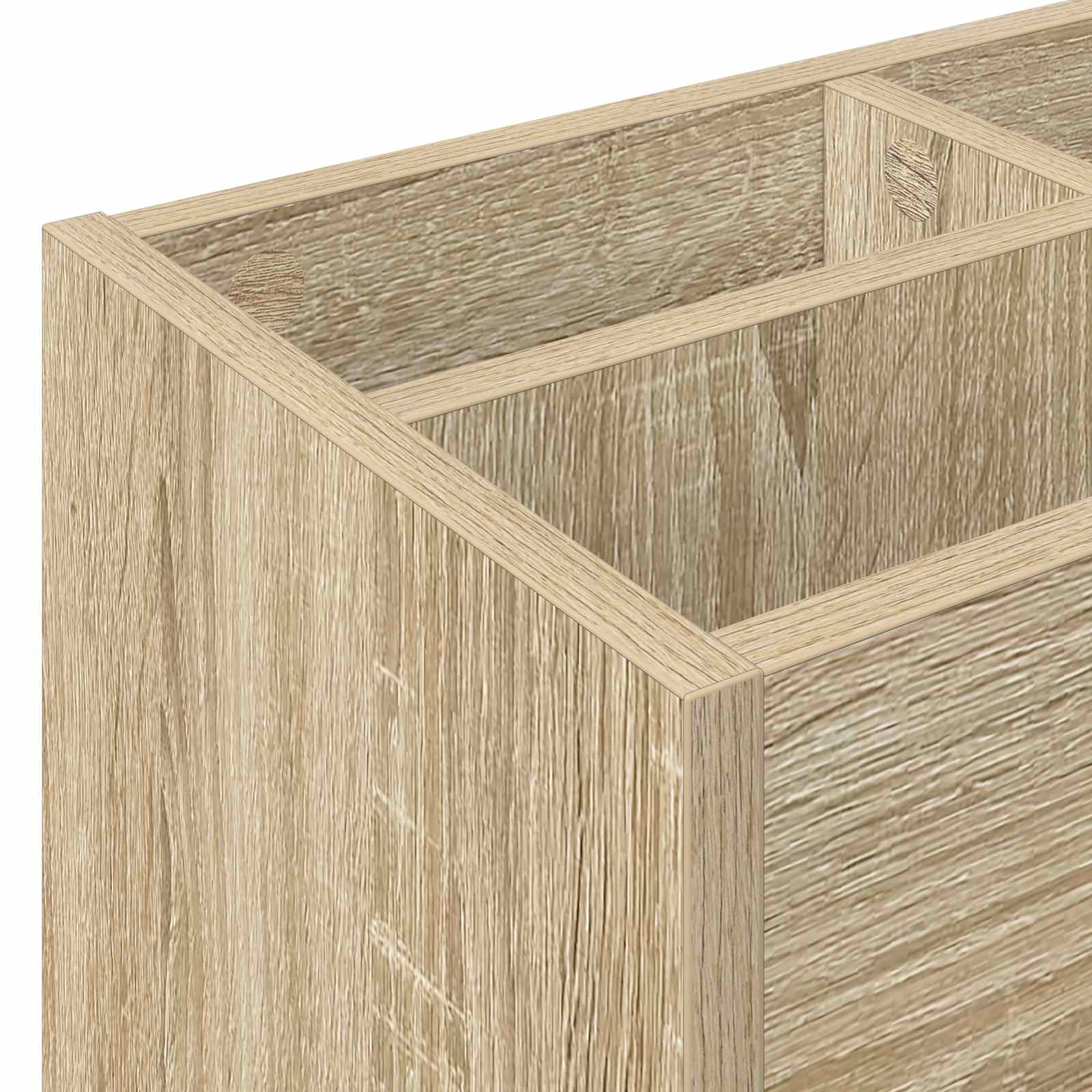 Paraplu Standaard Sonoma Eiken 65 x 24 x 50 cm Bewerkt hout is nu te koop bij PeponiXL, paradijselijk wonen!