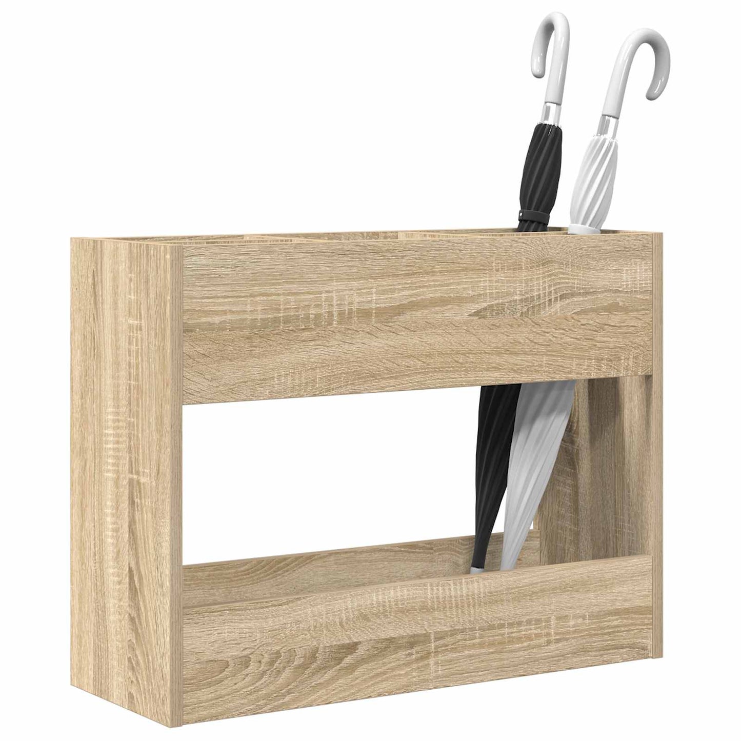 Paraplu Standaard Sonoma Eiken 65 x 24 x 50 cm Bewerkt hout is nu te koop bij PeponiXL, paradijselijk wonen!