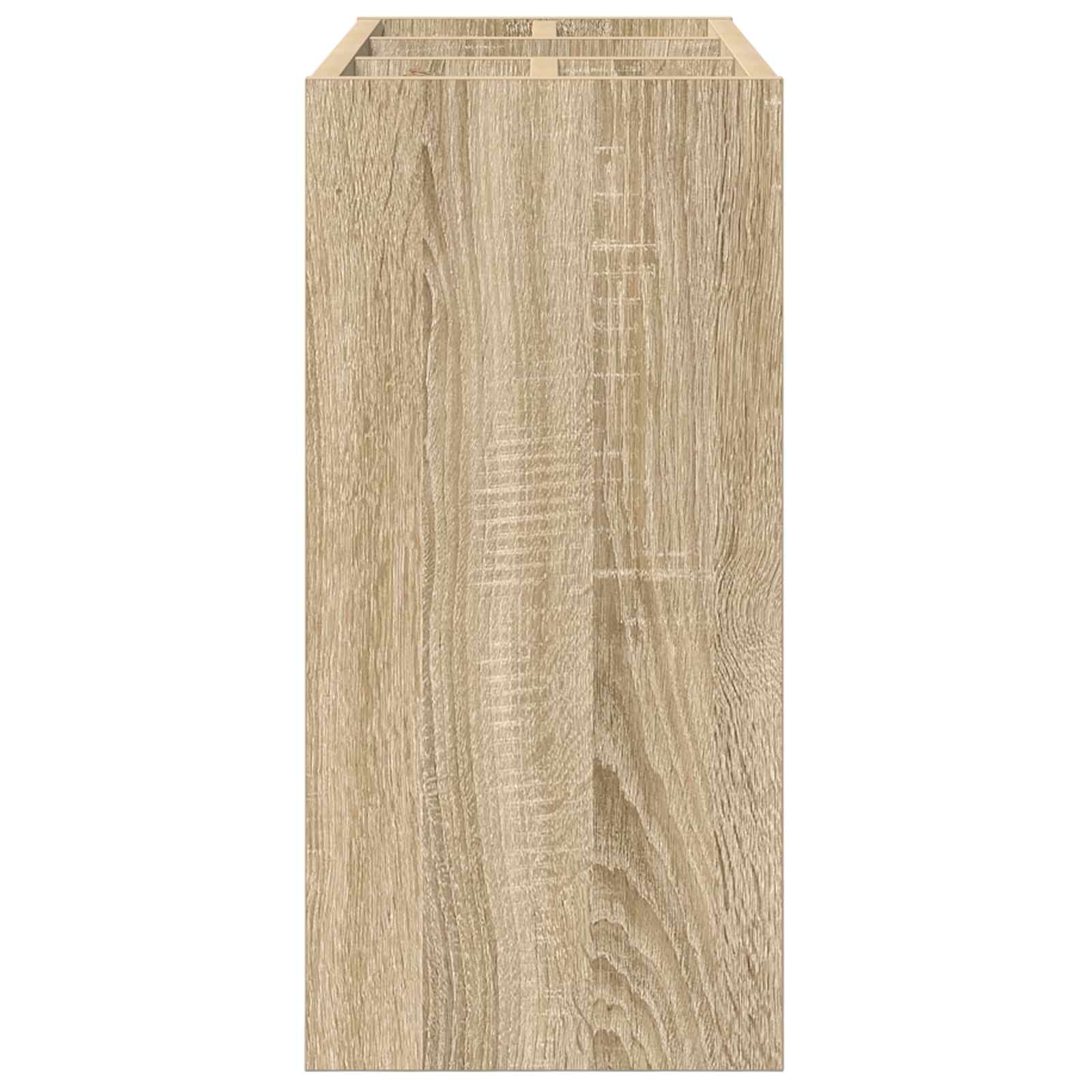 Paraplu Standaard Sonoma Eiken 65 x 24 x 50 cm Bewerkt hout is nu te koop bij PeponiXL, paradijselijk wonen!