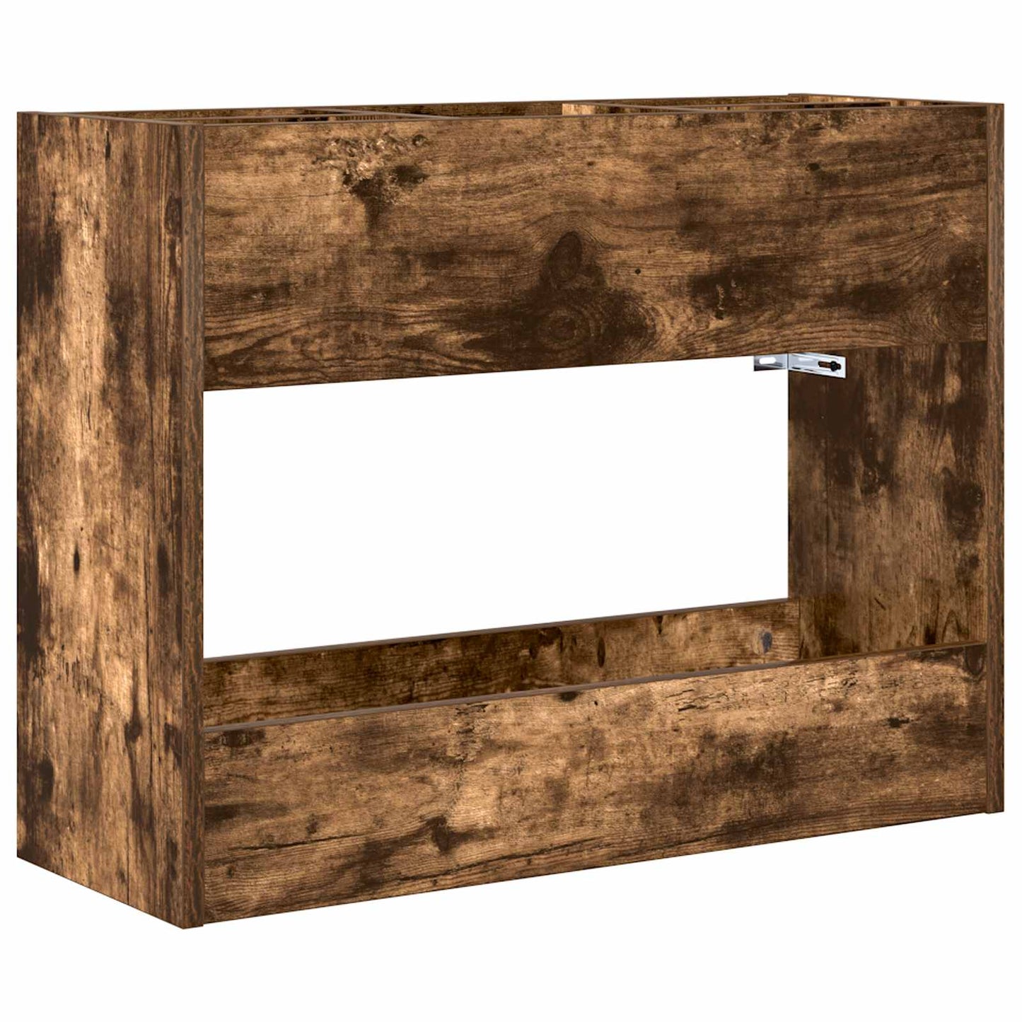 Paraplu Standaard Gerookt eiken 65 x 24 x 50 cm Bewerkt hout is nu te koop bij PeponiXL, paradijselijk wonen!