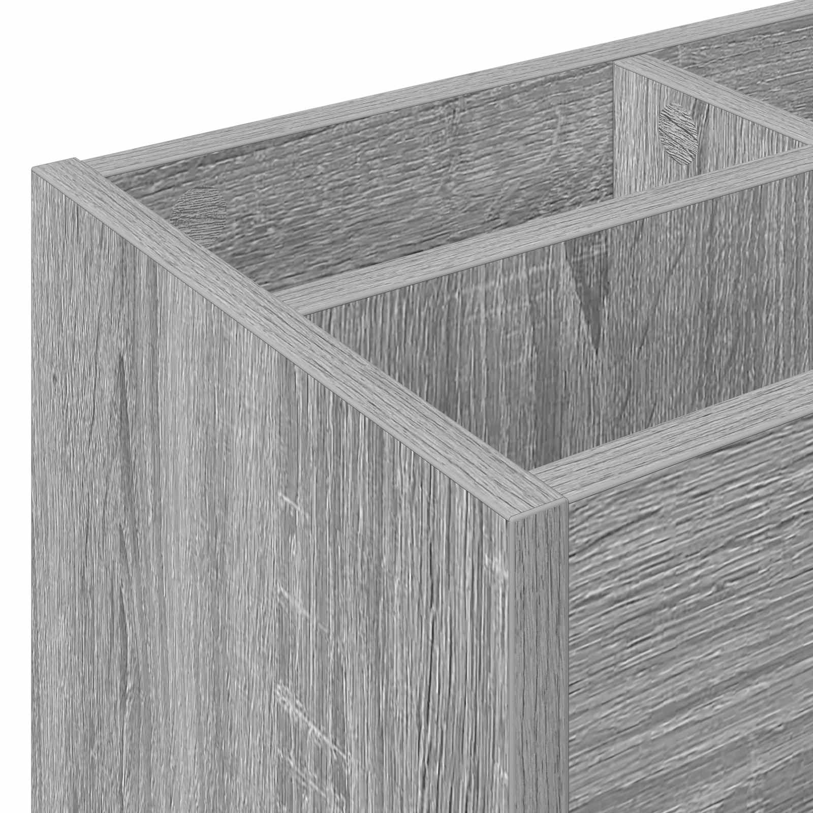 Paraplu Standaard Grijs Sonoma 65 x 24 x 50 cm Bewerkt hout is nu te koop bij PeponiXL, paradijselijk wonen!