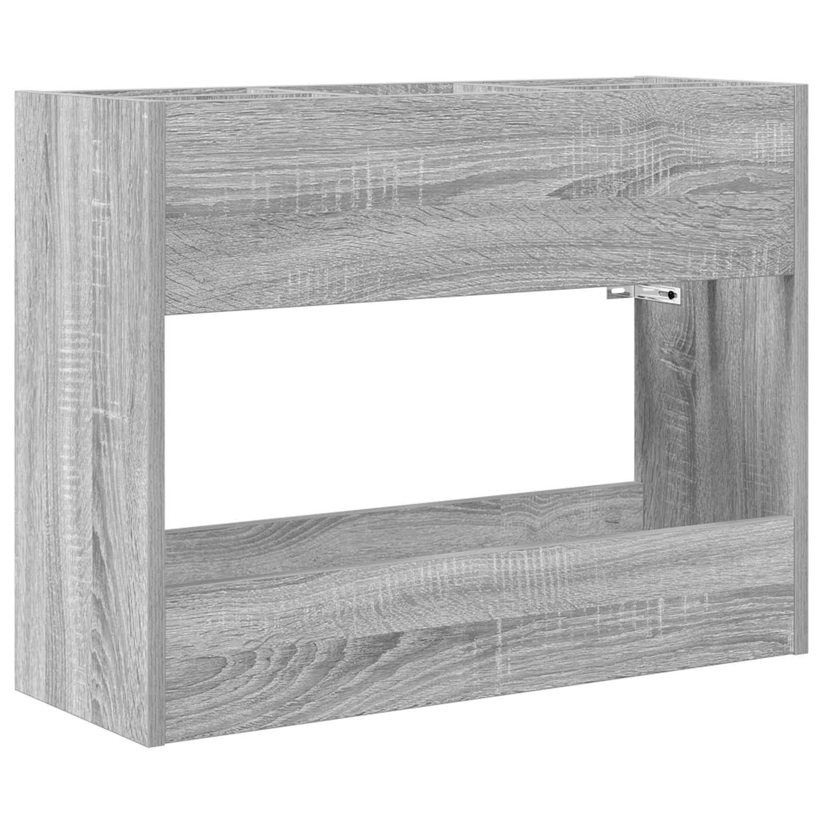 Paraplu Standaard Grijs Sonoma 65 x 24 x 50 cm Bewerkt hout is nu te koop bij PeponiXL, paradijselijk wonen!