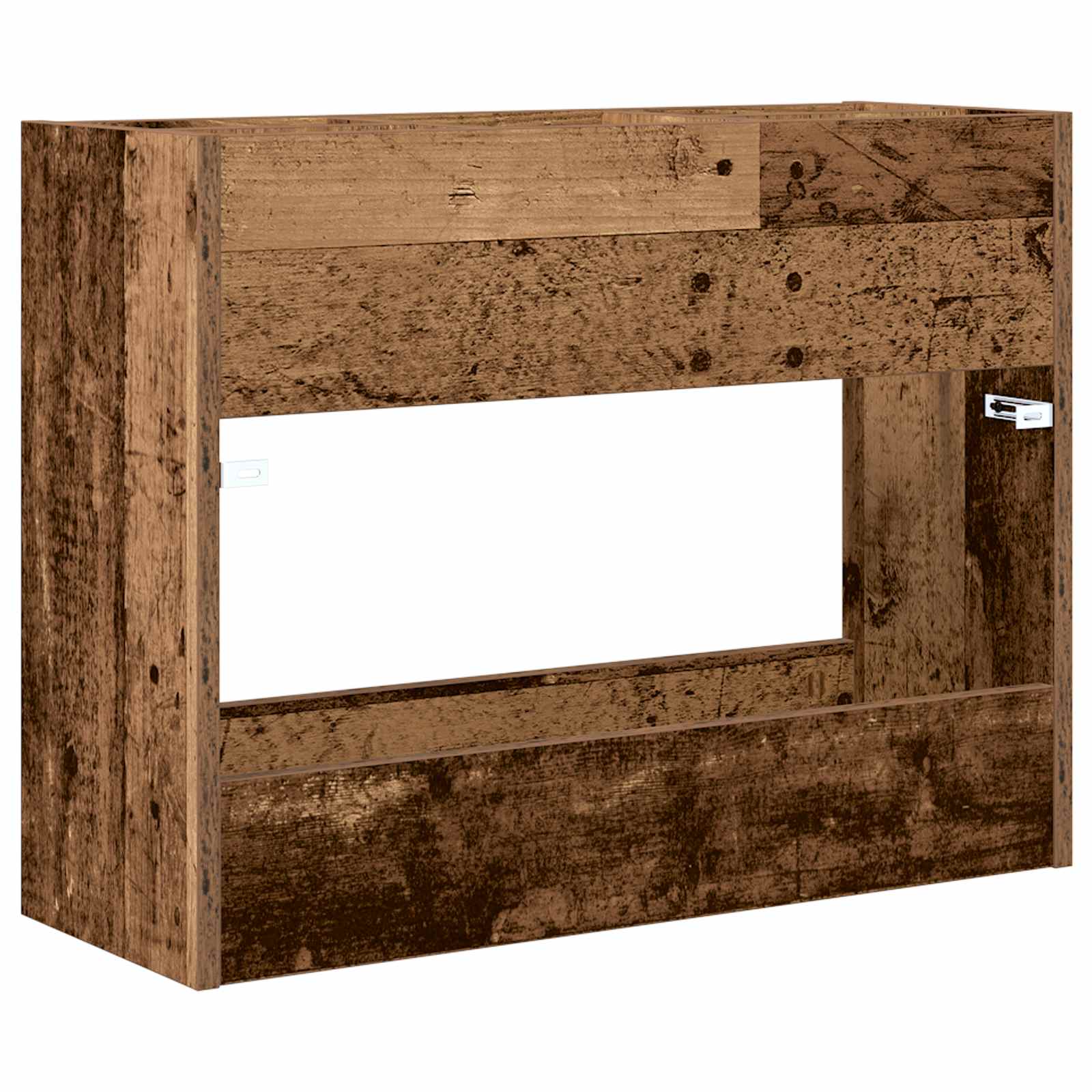 Paraplu Standaard Oudhout 65 x 24 x 50 cm Bewerkt hout is nu te koop bij PeponiXL, paradijselijk wonen!