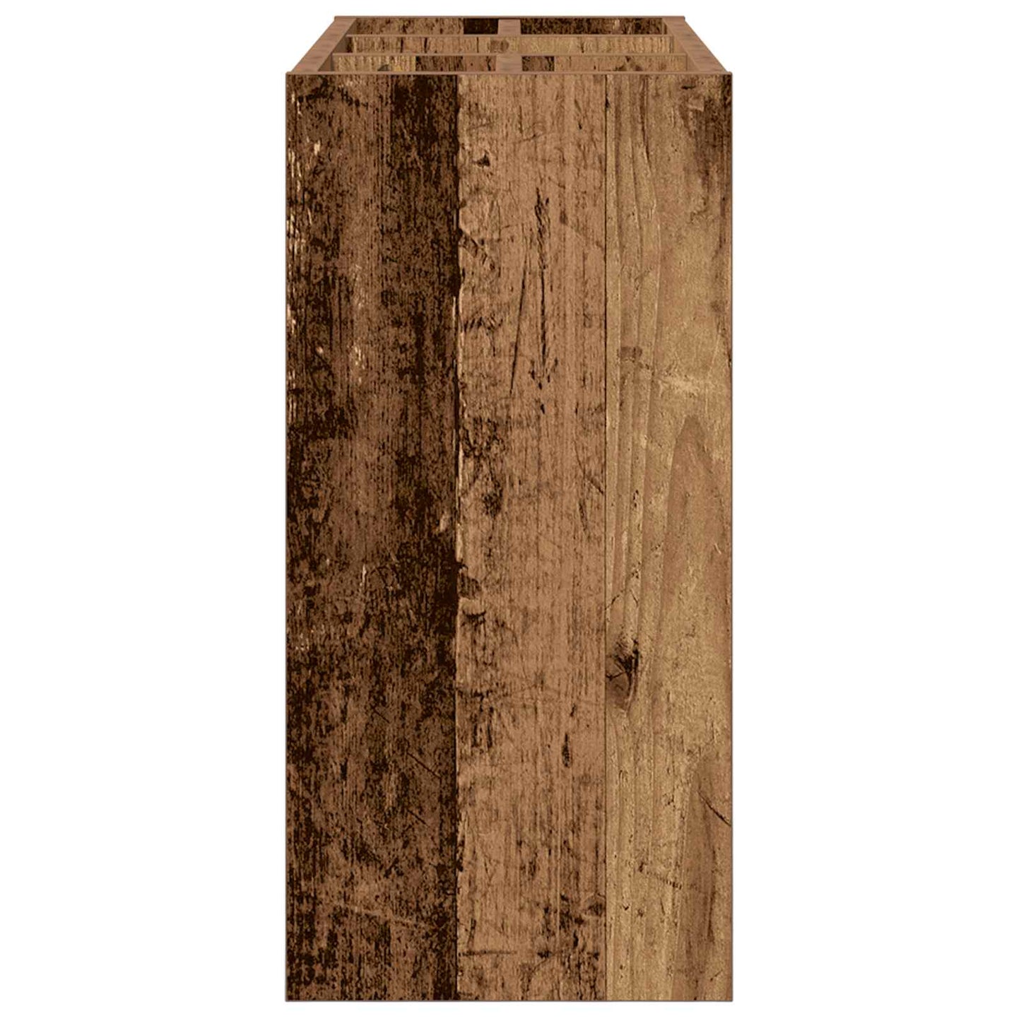 Paraplu Standaard Oudhout 65 x 24 x 50 cm Bewerkt hout is nu te koop bij PeponiXL, paradijselijk wonen!