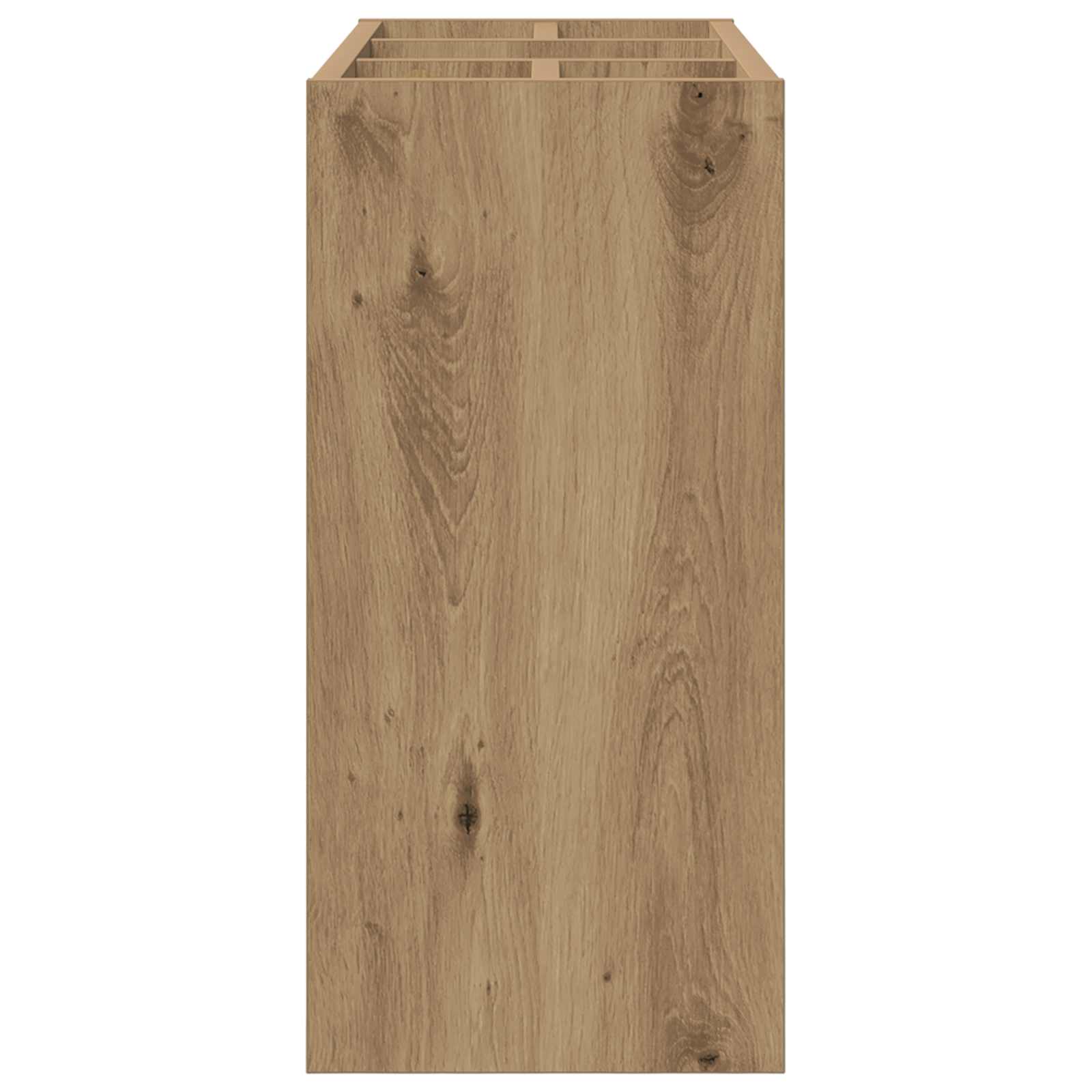 Paraplu Standaard Artisan Eiken 65 x 24 x 50 cm Bewerkt hout is nu te koop bij PeponiXL, paradijselijk wonen!