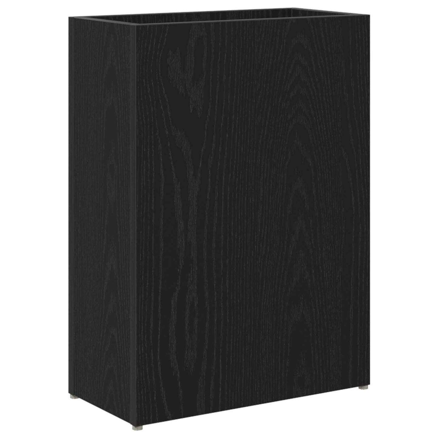 Paraplu Standaard Zwart Eiken 40 x 20 x 55,5 cm Bewerkt hout