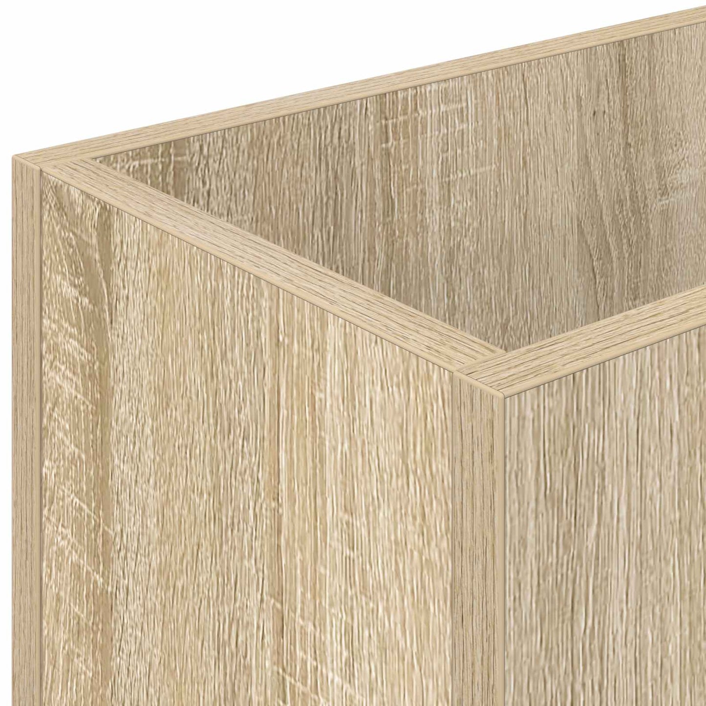 Paraplu Standaard Sonoma Eiken 40 x 20 x 55,5 cm Bewerkt hout is nu te koop bij PeponiXL, paradijselijk wonen!