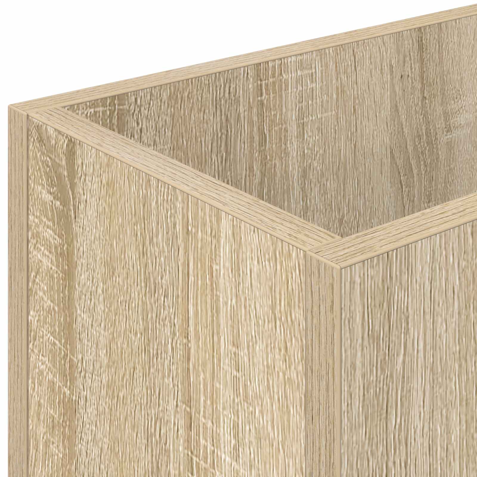 Paraplu Standaard Sonoma Eiken 40 x 20 x 55,5 cm Bewerkt hout is nu te koop bij PeponiXL, paradijselijk wonen!