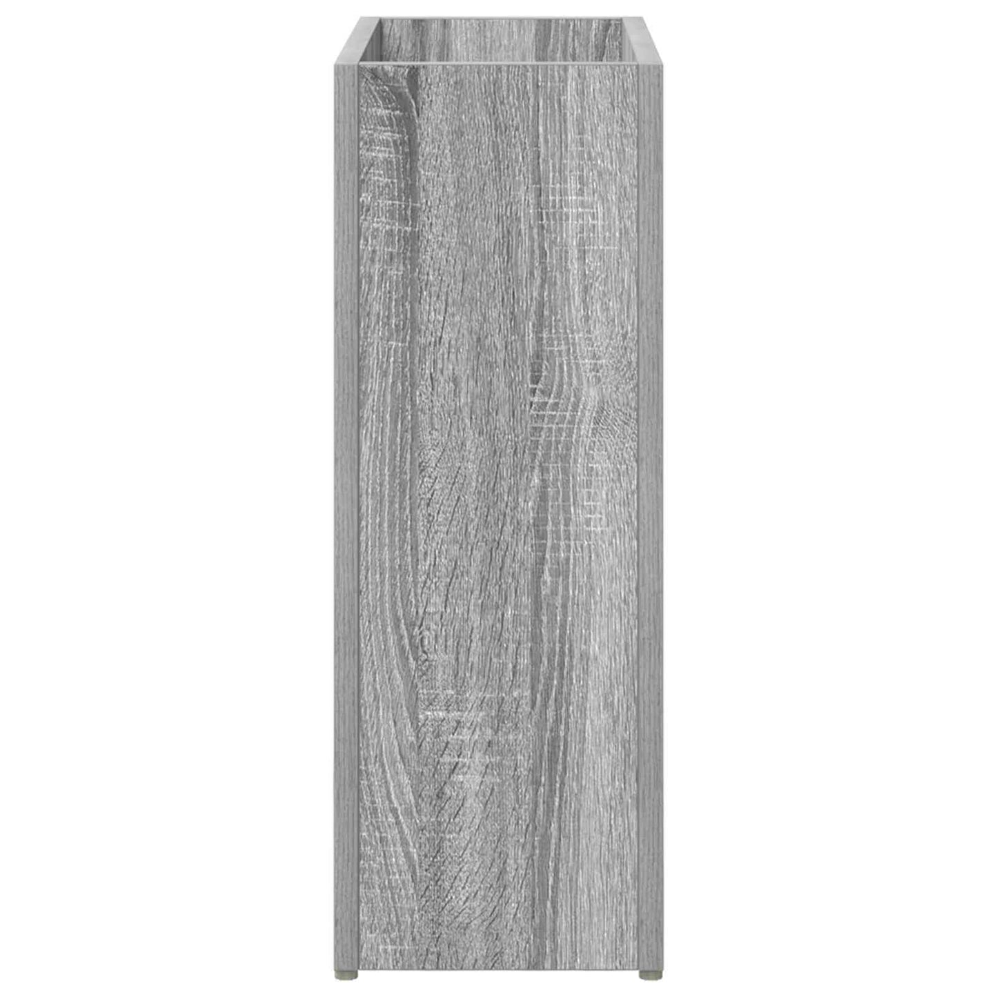Paraplu Standaard Grijs Sonoma 40 x 20 x 55,5 cm Bewerkt hout is nu te koop bij PeponiXL, paradijselijk wonen!