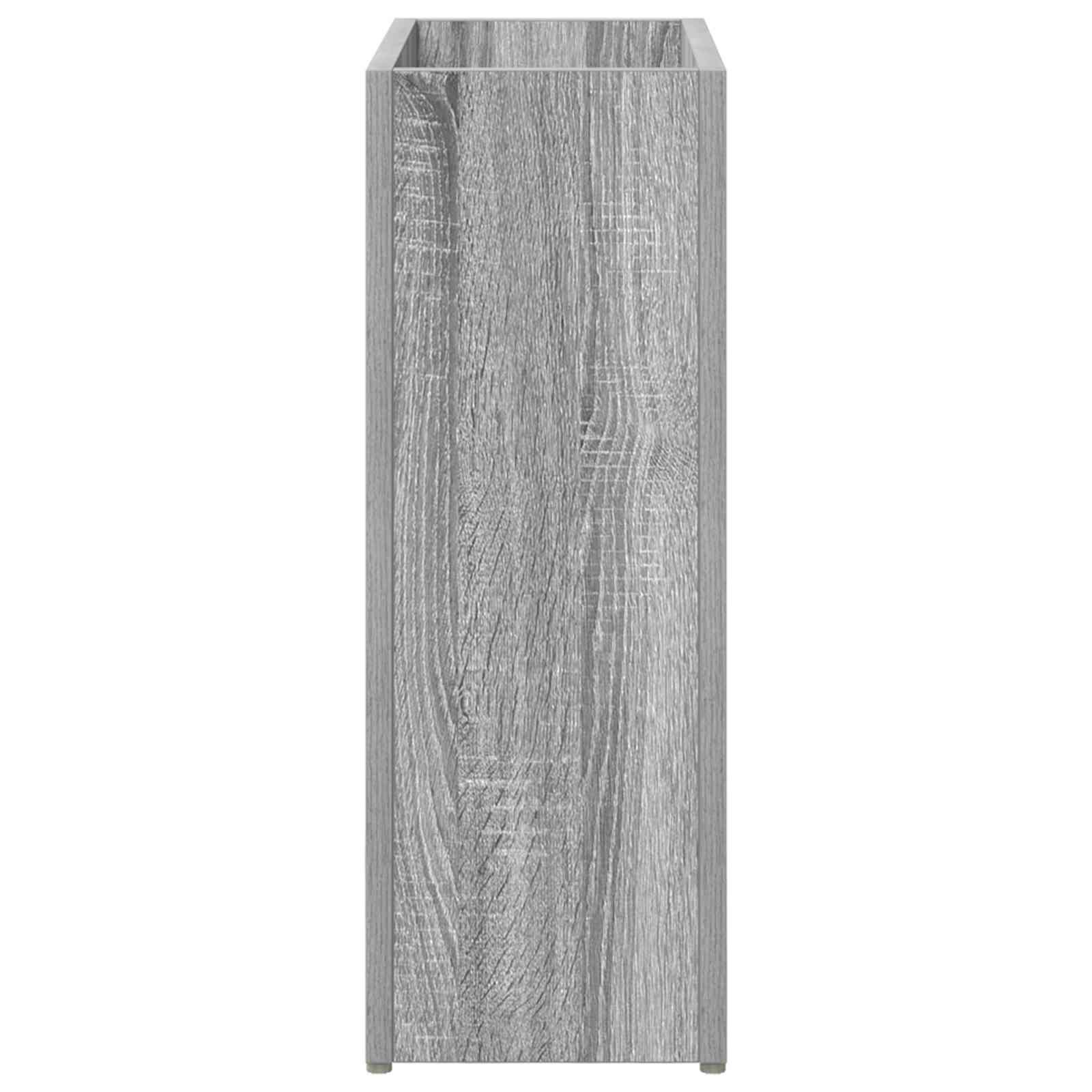 Paraplu Standaard Grijs Sonoma 40 x 20 x 55,5 cm Bewerkt hout is nu te koop bij PeponiXL, paradijselijk wonen!