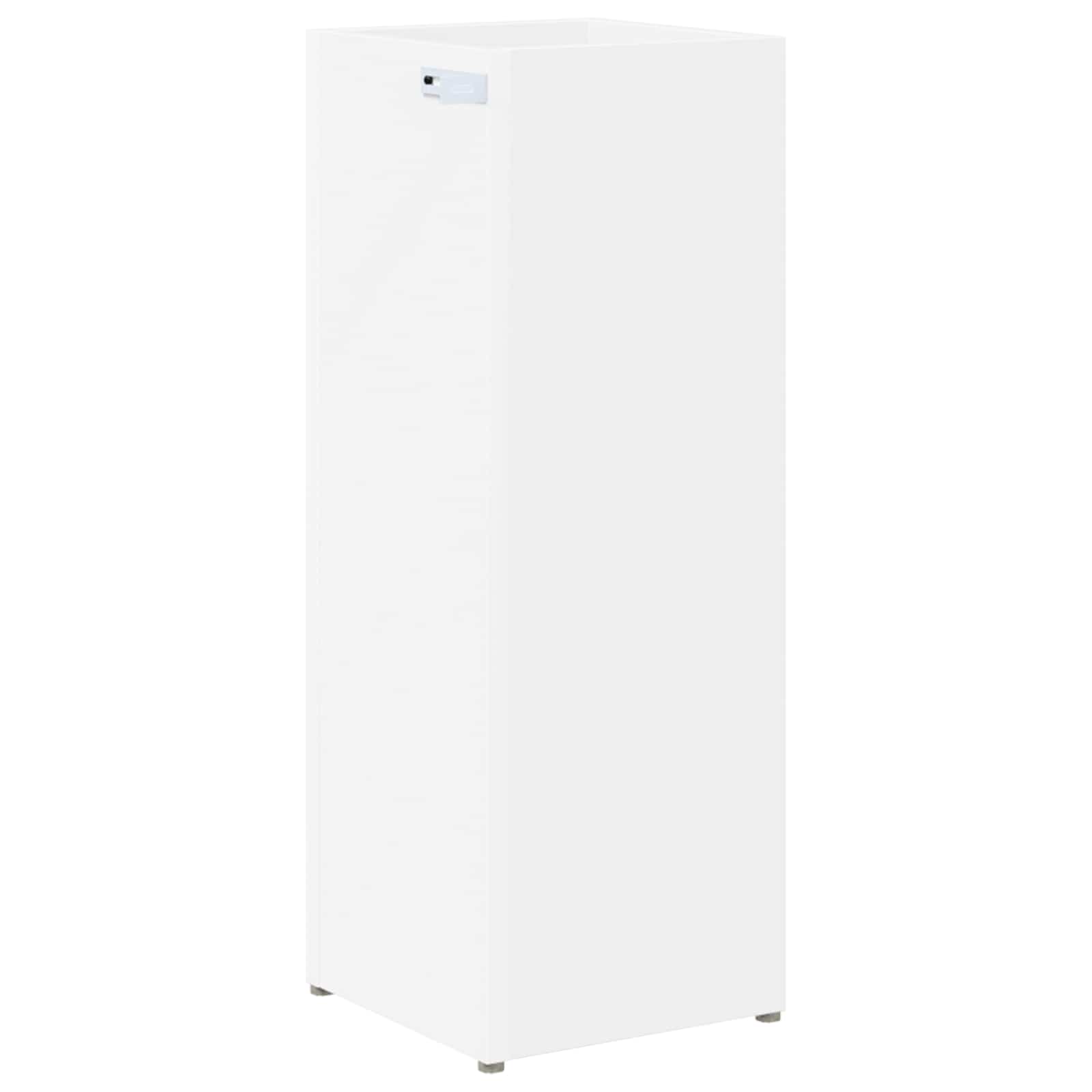 Paraplu Standaard met opslag Wit 20 x 20 x 55,5 cm Bewerkt hout is nu te koop bij PeponiXL, paradijselijk wonen!