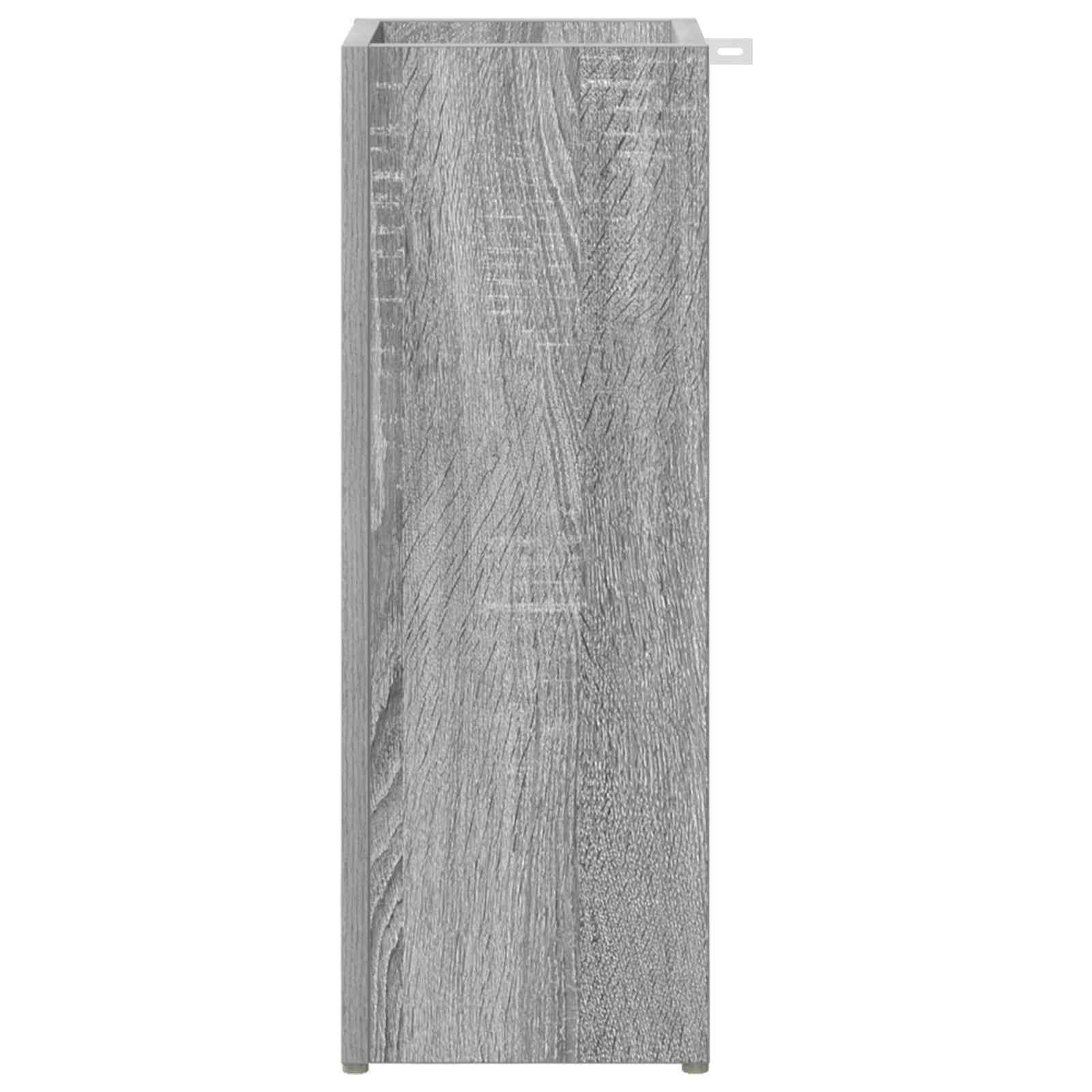 Paraplu Standaard Grijs Sonoma 20 x 20 x 55,5 cm Bewerkt hout is nu te koop bij PeponiXL, paradijselijk wonen!