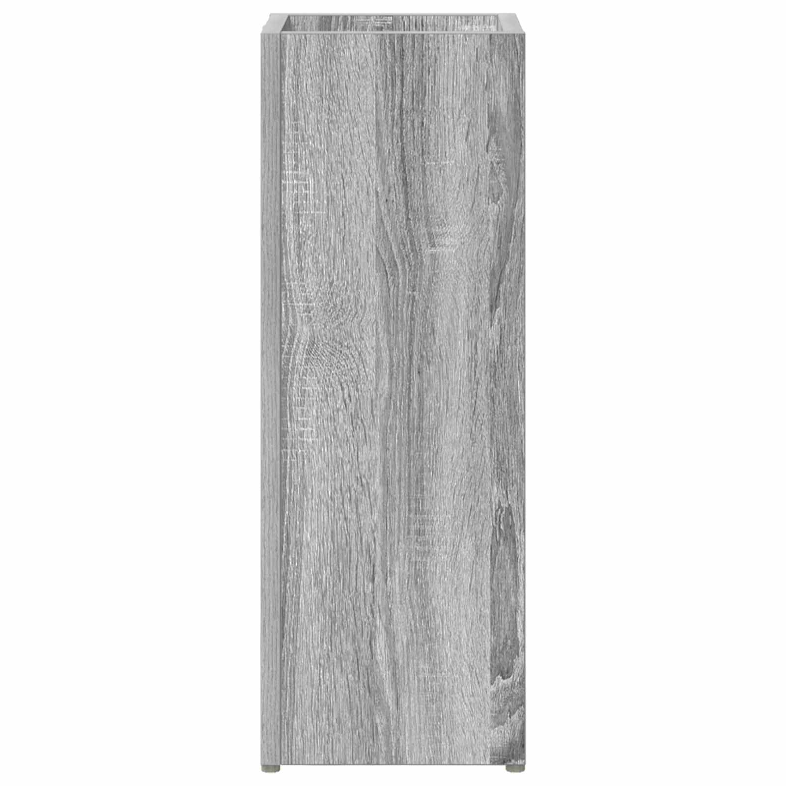 Paraplu Standaard Grijs Sonoma 20 x 20 x 55,5 cm Bewerkt hout is nu te koop bij PeponiXL, paradijselijk wonen!