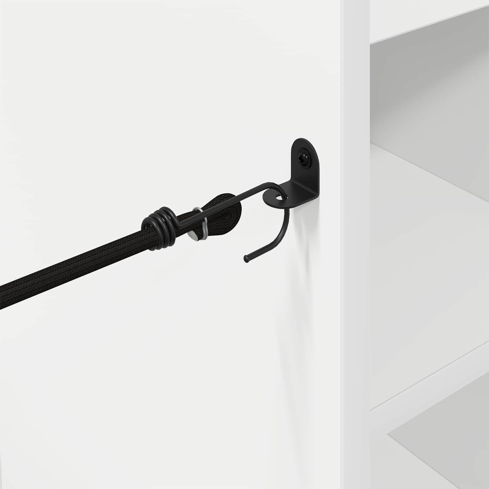 Golfkast met wiel Effen Wit 65 x 45 x 98 cm is nu te koop bij PeponiXL, paradijselijk wonen!