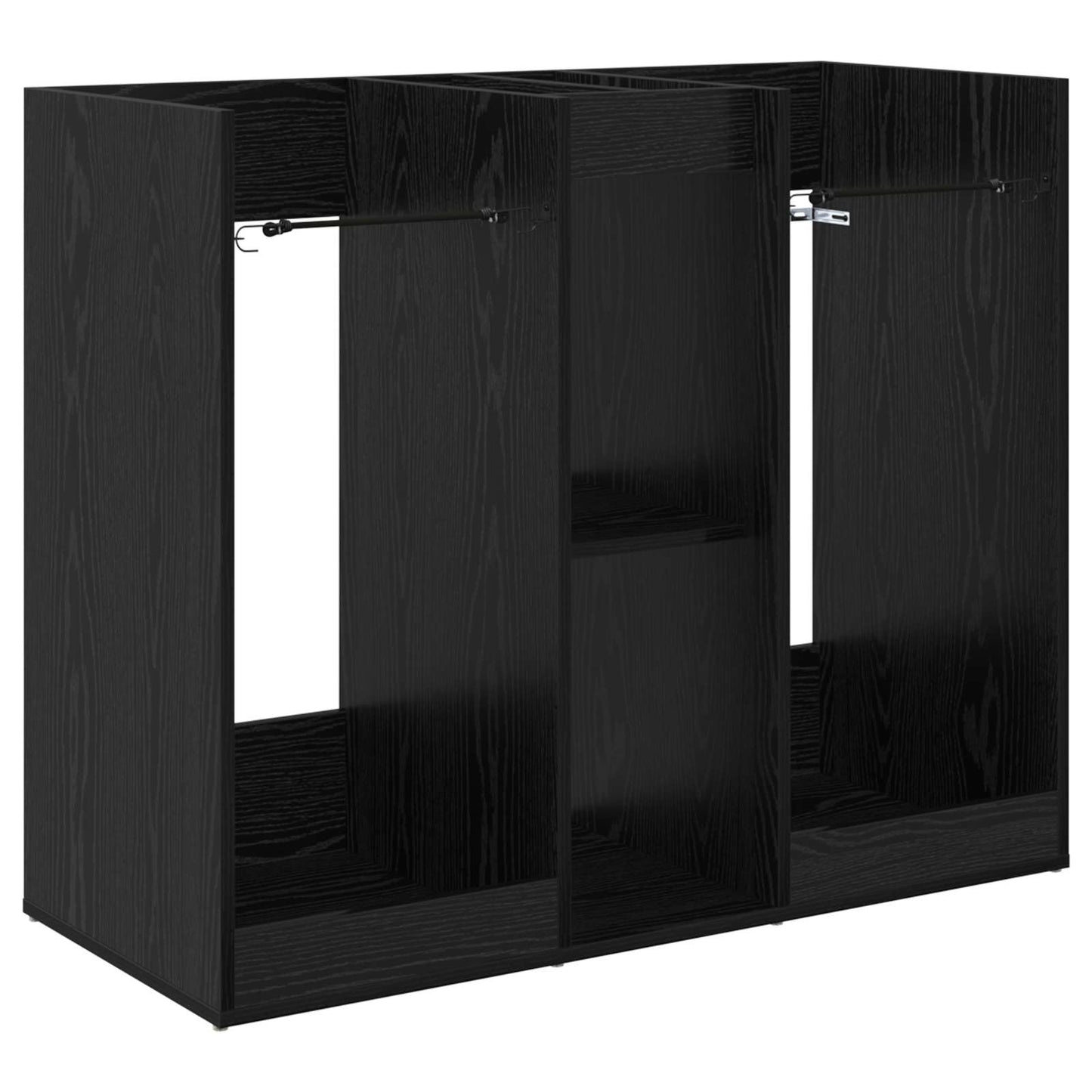 Golfkast Effen Zwart Eiken 102 x 45 x 85,5 cm is nu te koop bij PeponiXL, paradijselijk wonen!