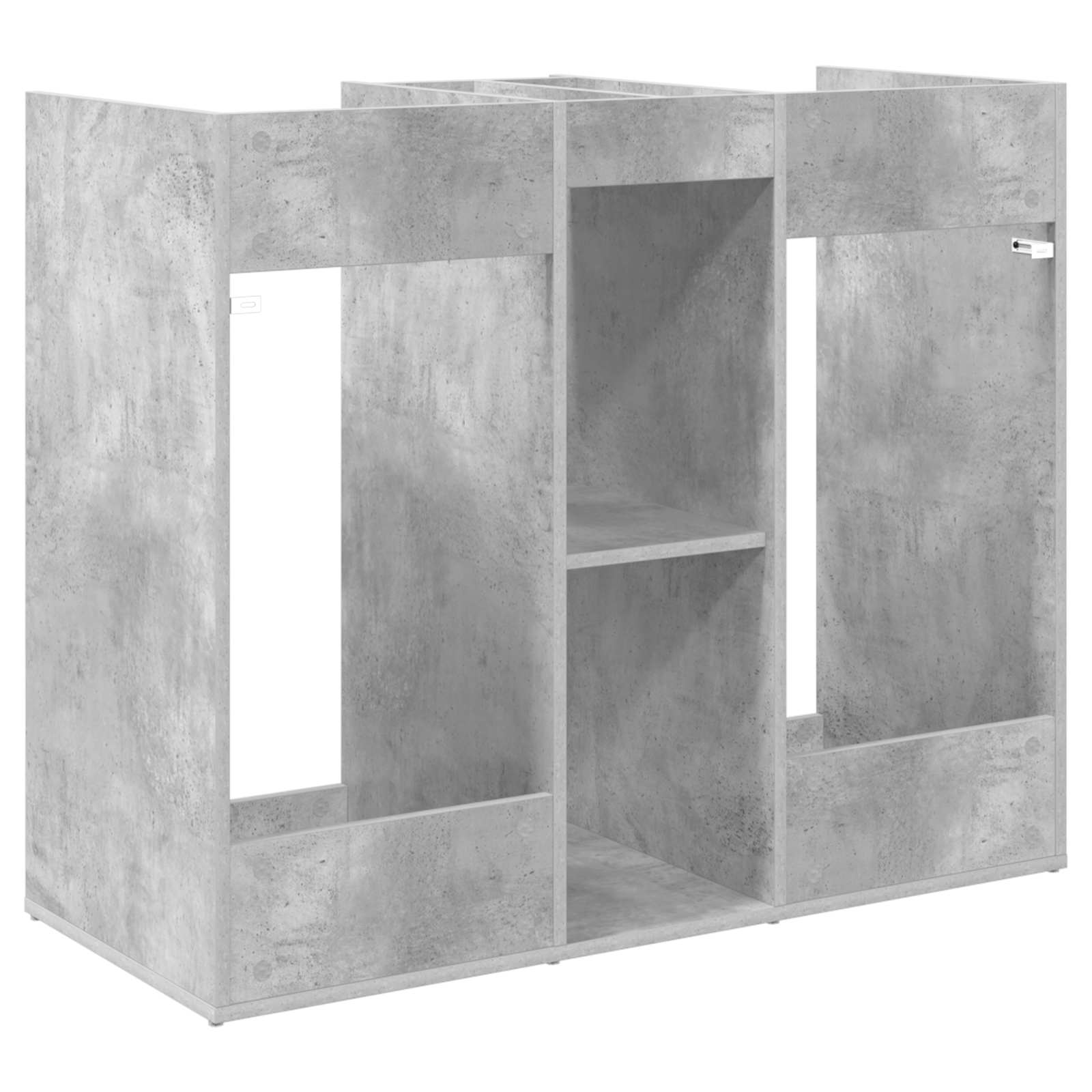 Golfkast Effen Beton Grijs 102 x 45 x 85,5 cm is nu te koop bij PeponiXL, paradijselijk wonen!
