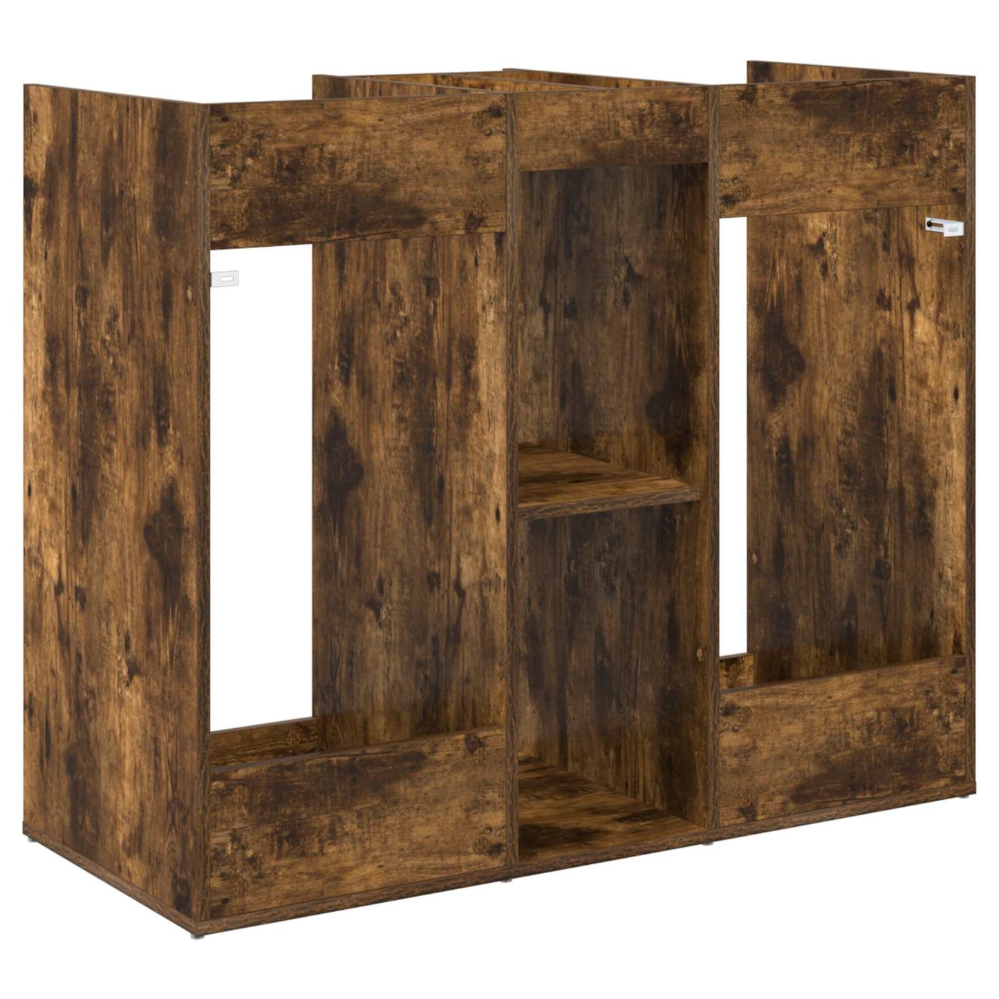 Golfkast Effen Gerookt eiken 102 x 45 x 85,5 cm is nu te koop bij PeponiXL, paradijselijk wonen!