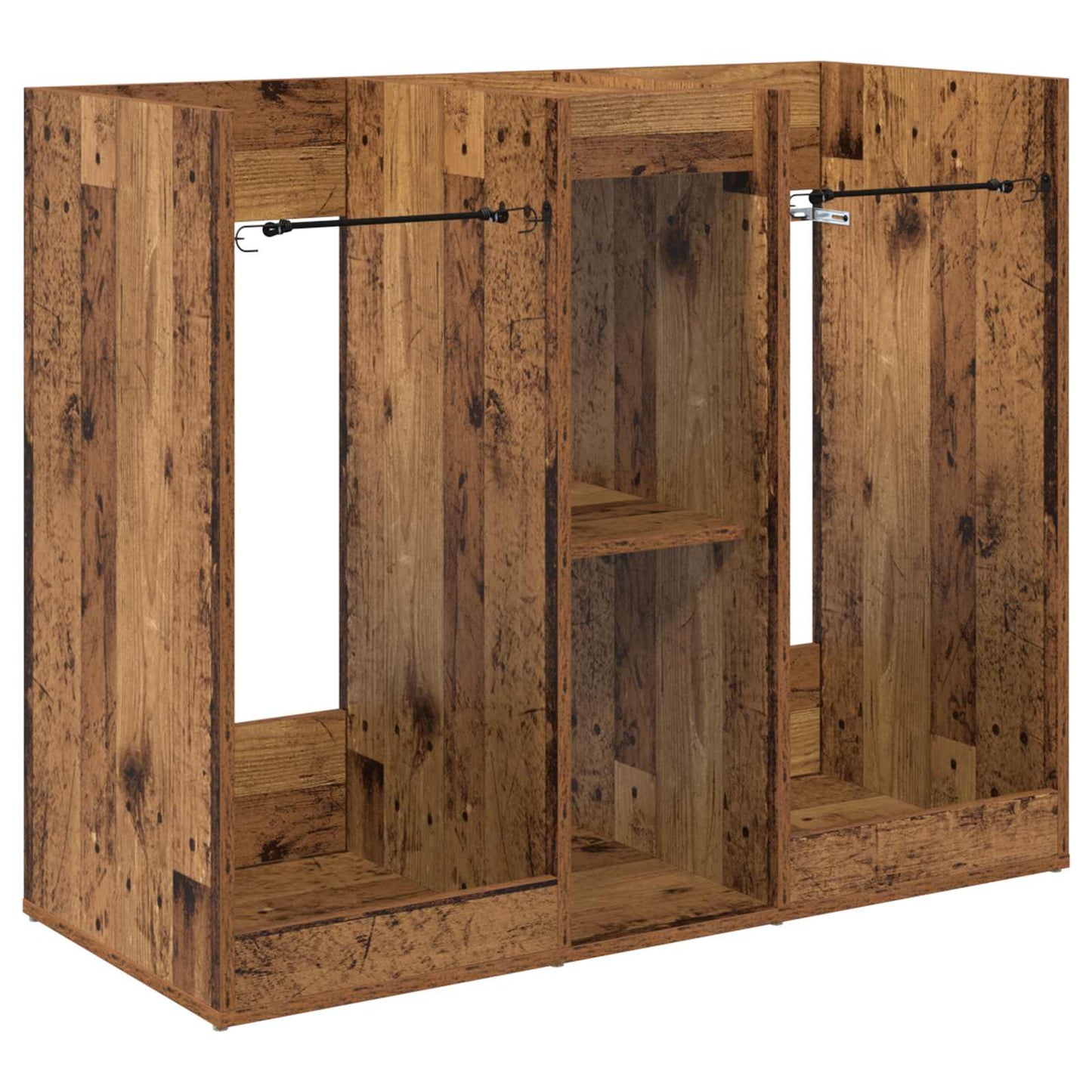 Golfkast Effen Oudhout 102 x 45 x 85,5 cm is nu te koop bij PeponiXL, paradijselijk wonen!