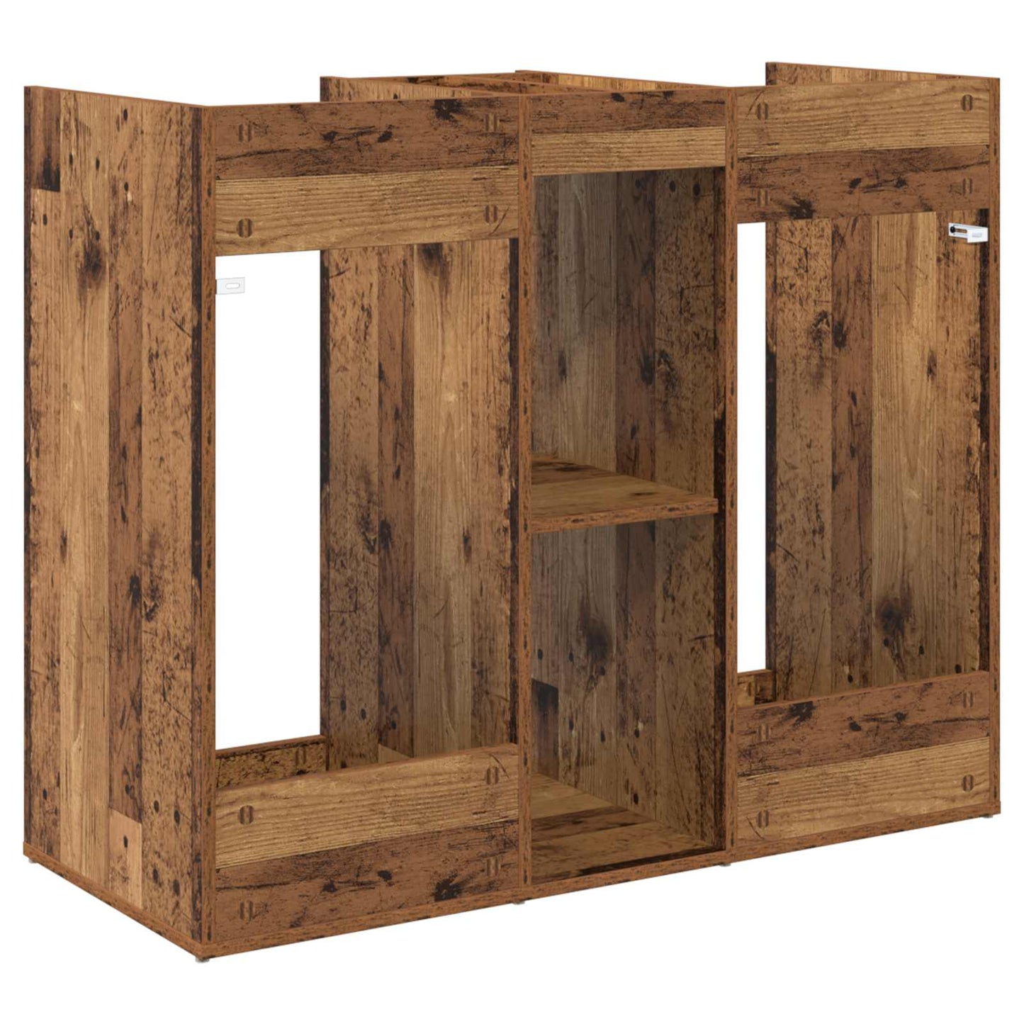 Golfkast Effen Oudhout 102 x 45 x 85,5 cm is nu te koop bij PeponiXL, paradijselijk wonen!