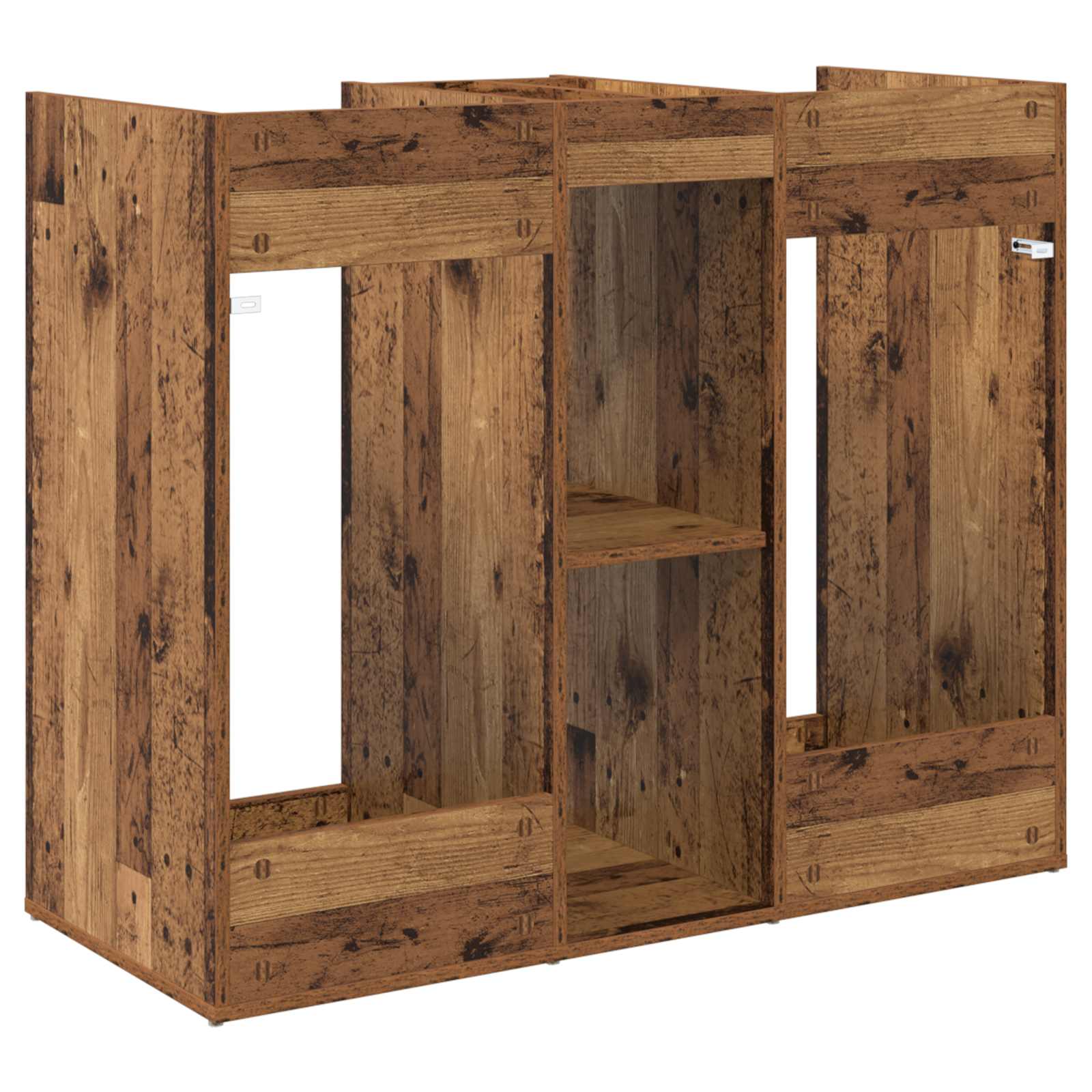 Golfkast Effen Oudhout 102 x 45 x 85,5 cm is nu te koop bij PeponiXL, paradijselijk wonen!