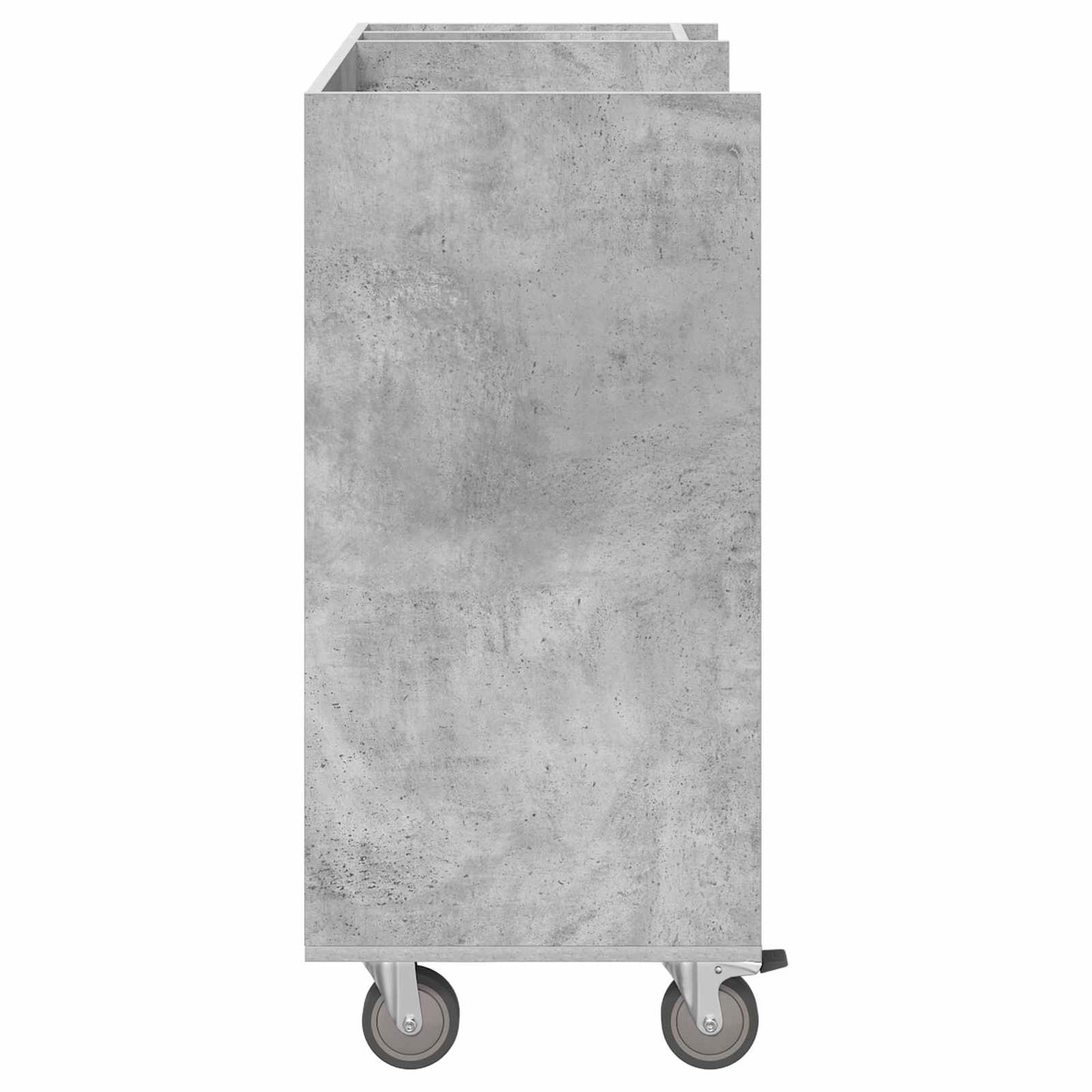 Golfkast met wiel Effen Beton Grijs 90 x 45 x 98 cm is nu te koop bij PeponiXL, paradijselijk wonen!
