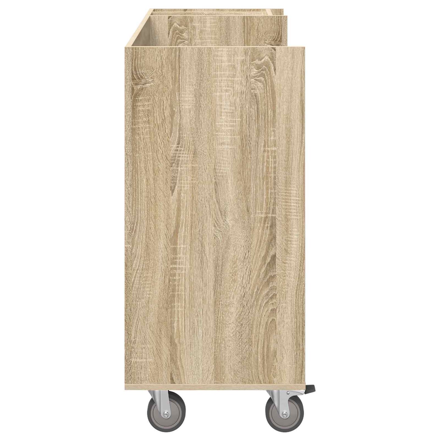Golfkast met wiel Effen Sonoma Eiken 120 x 45 x 98 cm is nu te koop bij PeponiXL, paradijselijk wonen!
