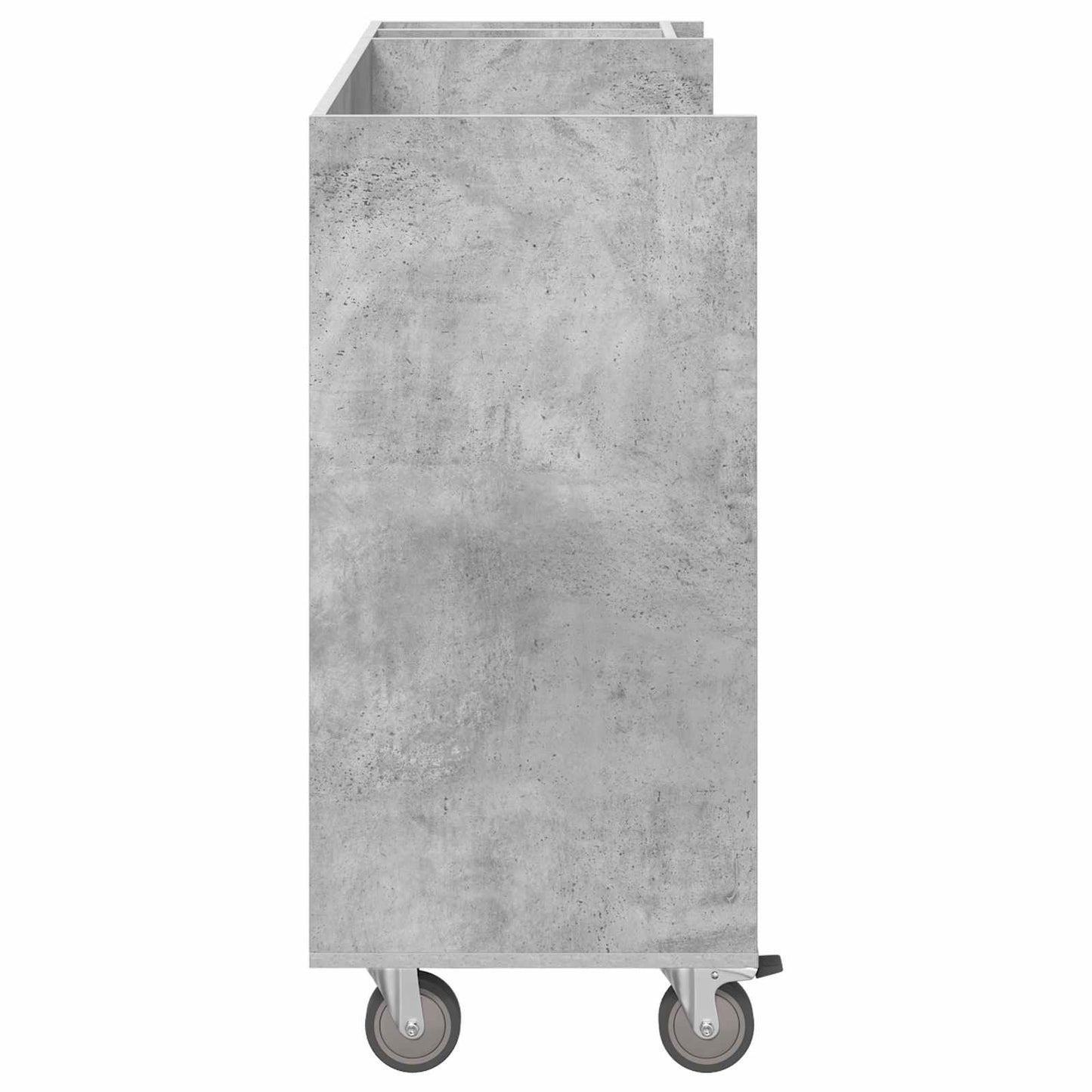 Golfkast met wiel Effen Beton Grijs 120 x 45 x 98 cm is nu te koop bij PeponiXL, paradijselijk wonen!