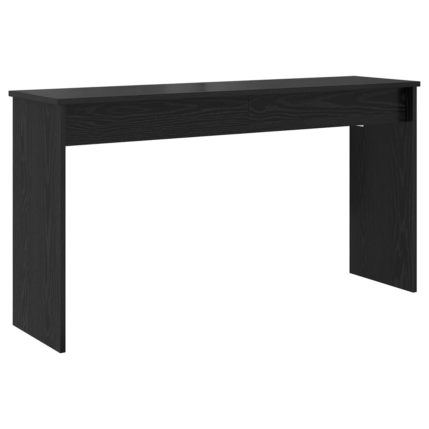 Keyboardstand Zwart Eiken 120 x 32 x 64 cm Bewerkt hout is nu te koop bij PeponiXL, paradijselijk wonen!