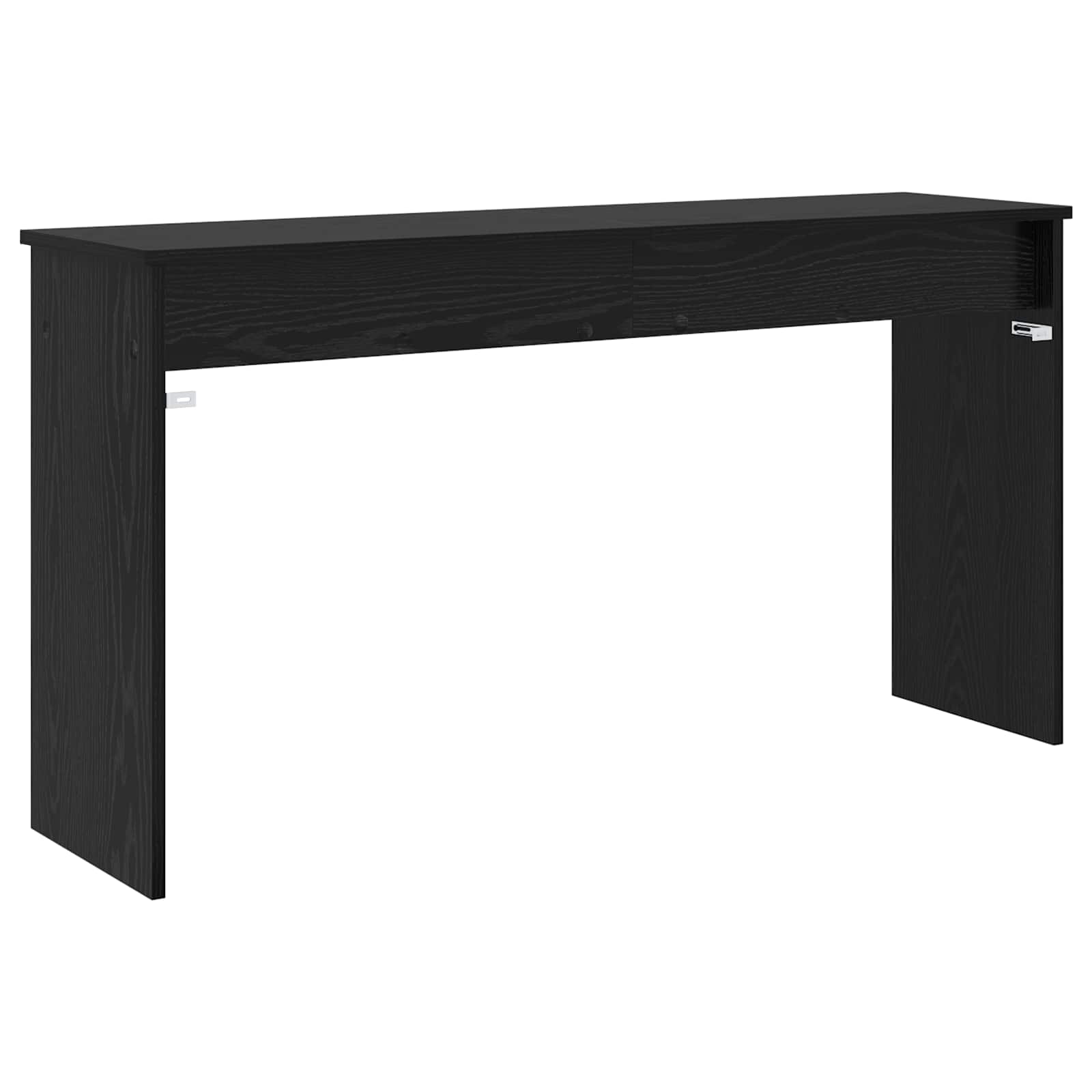 Keyboardstand Zwart Eiken 120 x 32 x 64 cm Bewerkt hout is nu te koop bij PeponiXL, paradijselijk wonen!