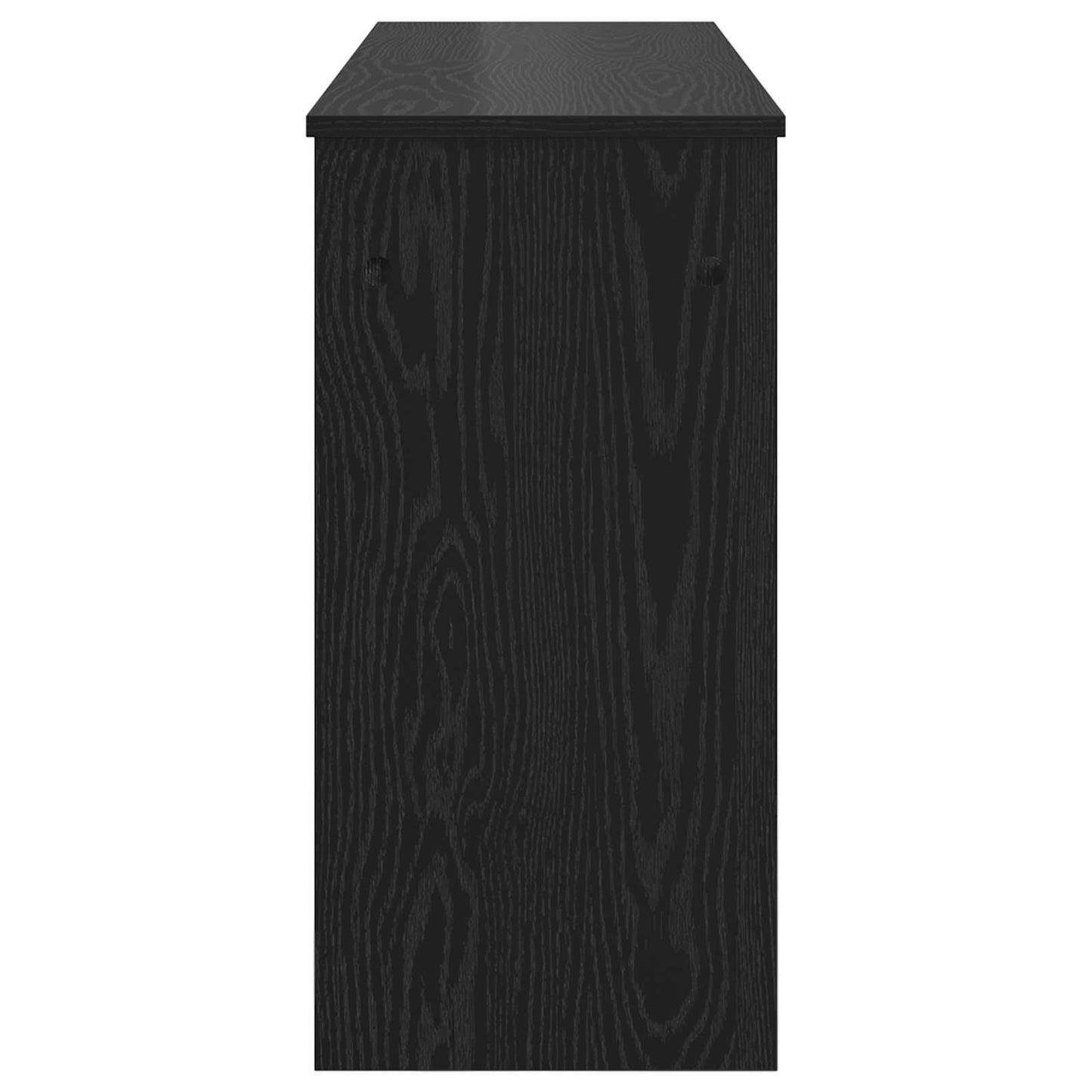 Keyboardstand Zwart Eiken 120 x 32 x 64 cm Bewerkt hout is nu te koop bij PeponiXL, paradijselijk wonen!