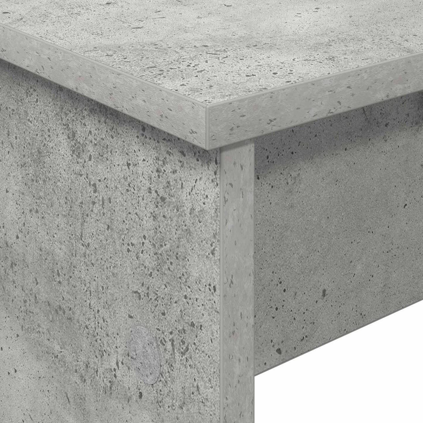 Keyboardstand Beton Grijs 120 x 32 x 64 cm Bewerkt hout is nu te koop bij PeponiXL, paradijselijk wonen!