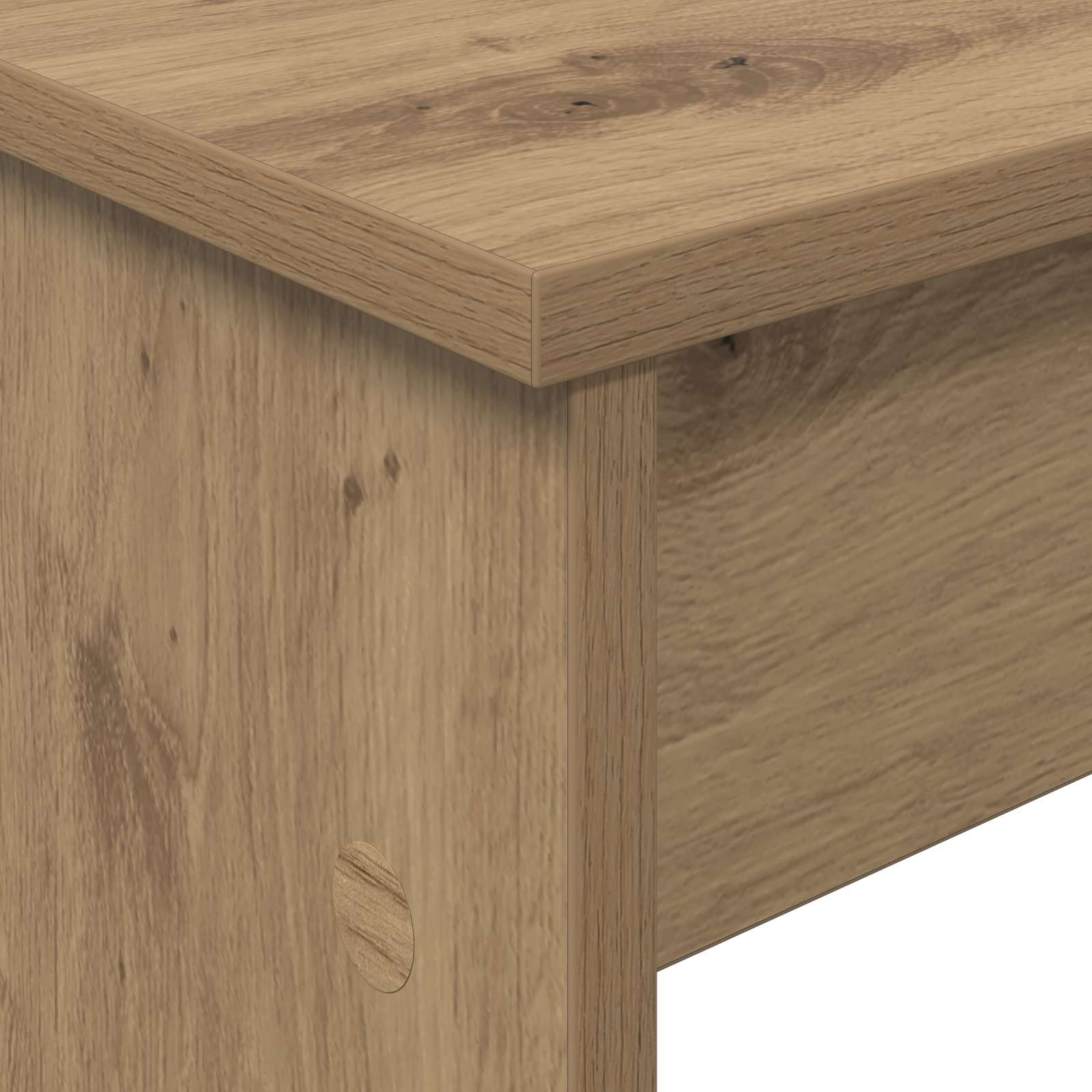 Keyboardstand Artisan Eiken 120 x 32 x 64 cm Bewerkt hout is nu te koop bij PeponiXL, paradijselijk wonen!