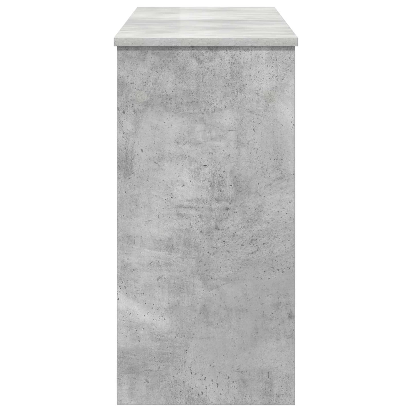 Keyboardstand Beton Grijs 100 x 32 x 64 cm Bewerkt hout is nu te koop bij PeponiXL, paradijselijk wonen!
