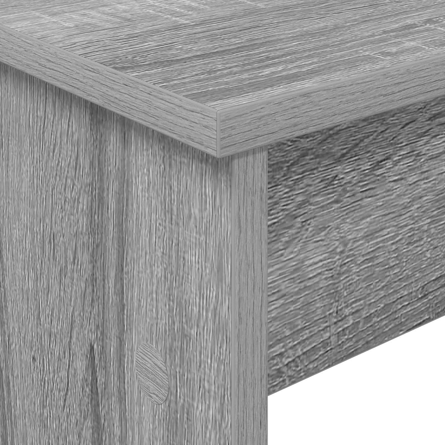 Keyboardstand Grijs Sonoma 100 x 32 x 64 cm Bewerkt hout is nu te koop bij PeponiXL, paradijselijk wonen!