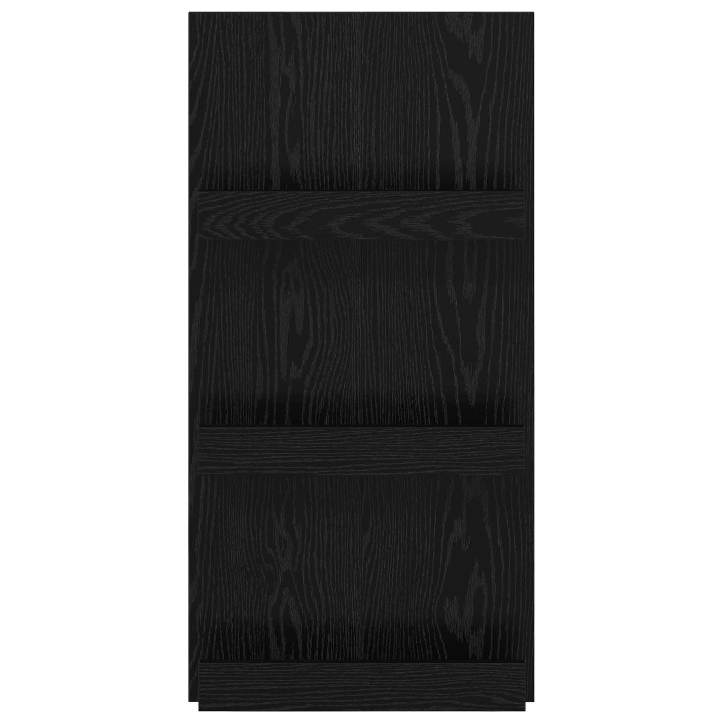 Tijdschrift Rek Zwart Eiken 51 x 11 x 102 cm Bewerkt hout is nu te koop bij PeponiXL, paradijselijk wonen!